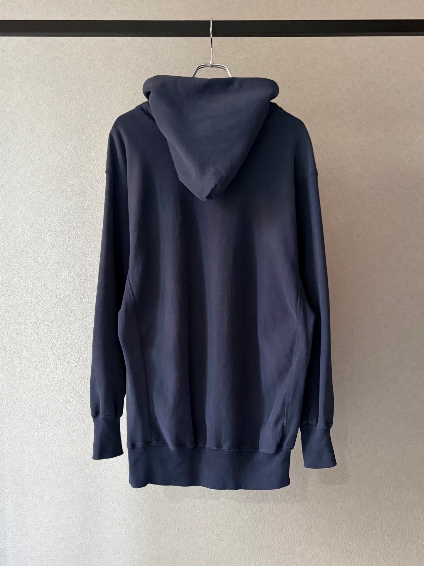 80's Champion × LANDS END REVERSE WEAVE hoodie "Made in USA"