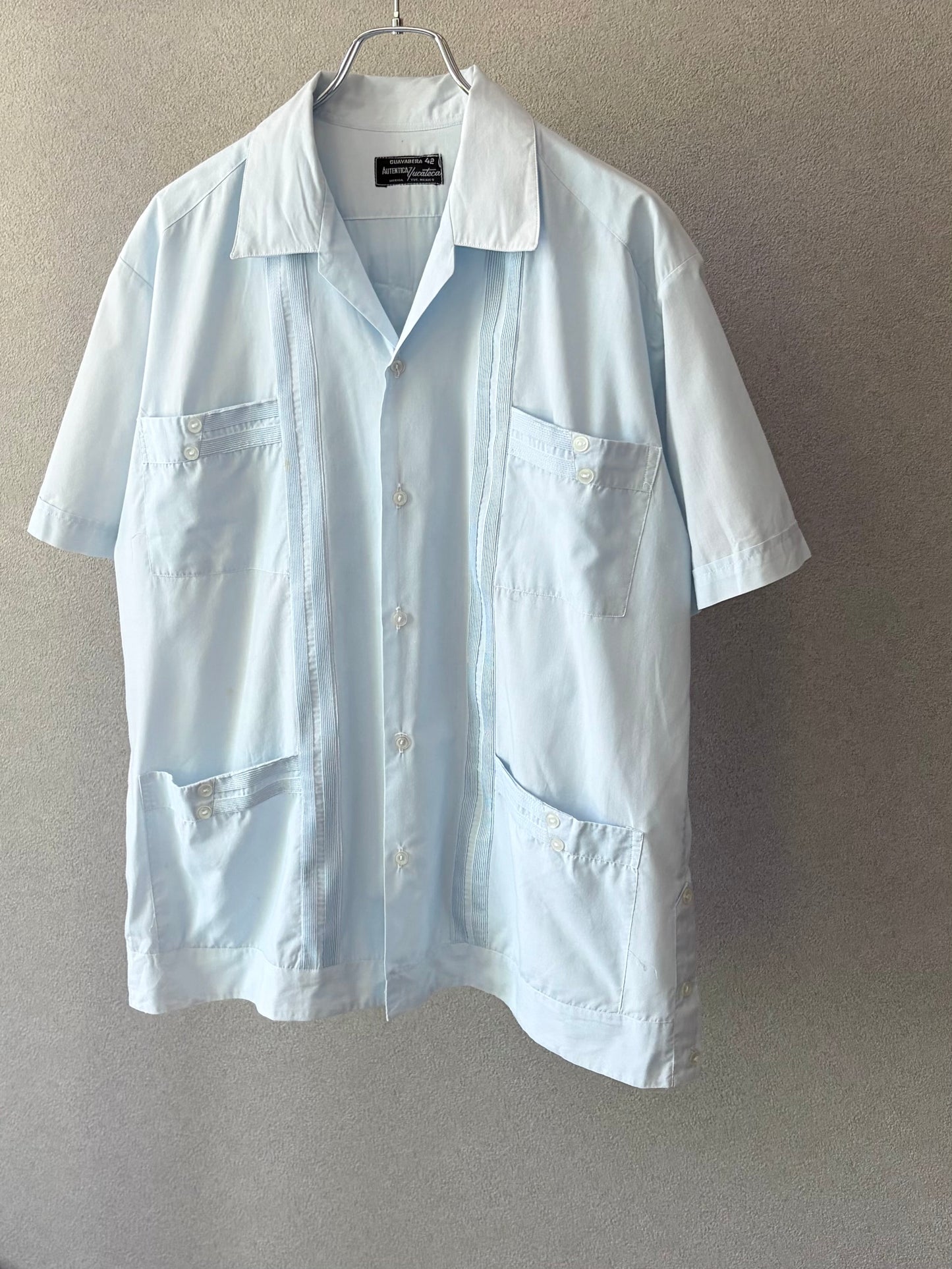 80's YUCATECA guayabera shirt