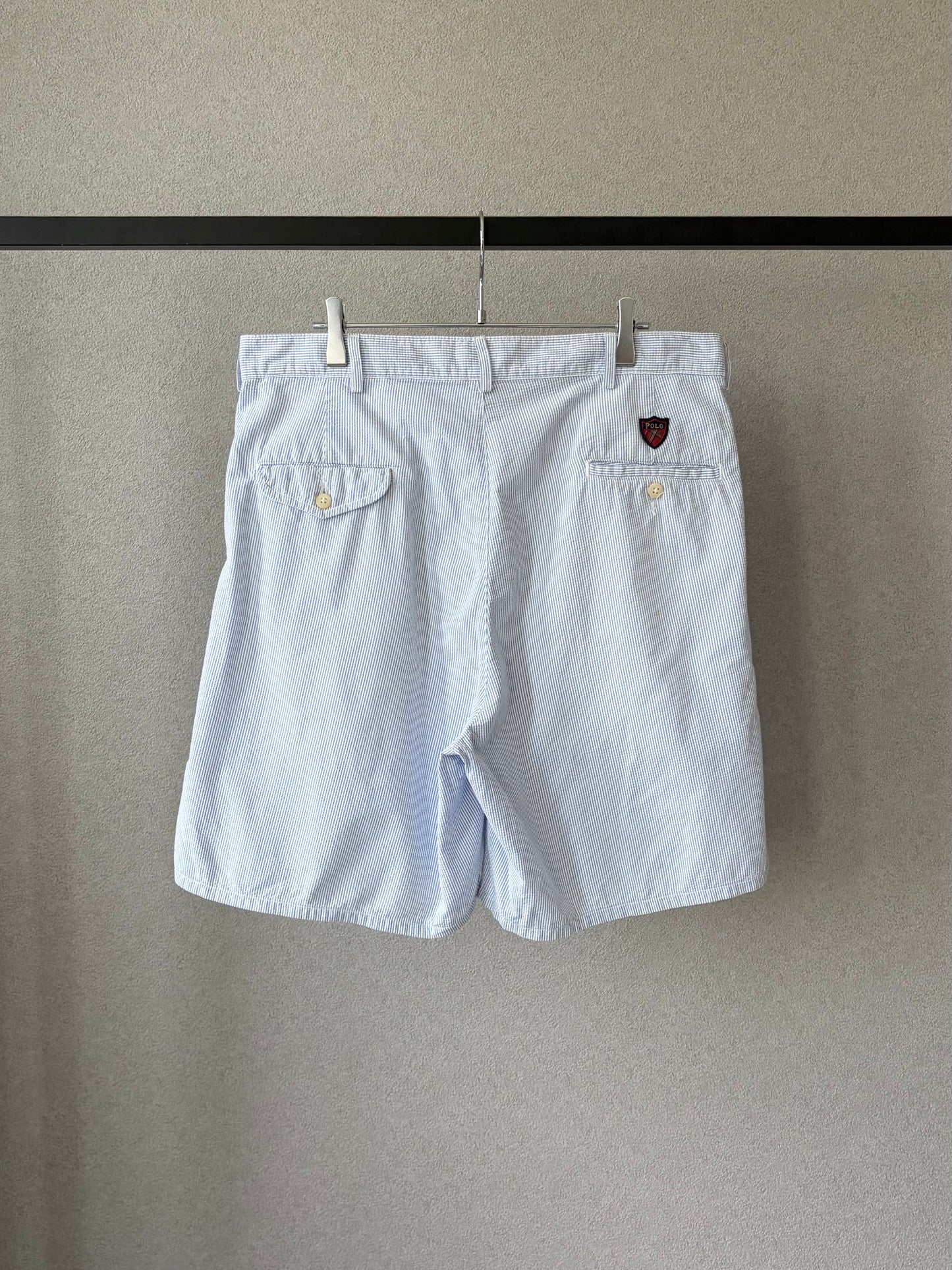 90's Polo Ralph Lauren seersucker shorts "Made in USA"