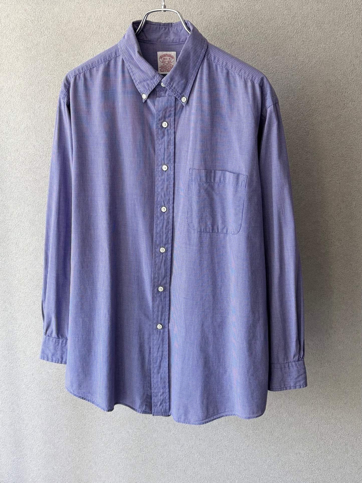 80's Brooks Brothers BD shirt "Made in HONG KONG"