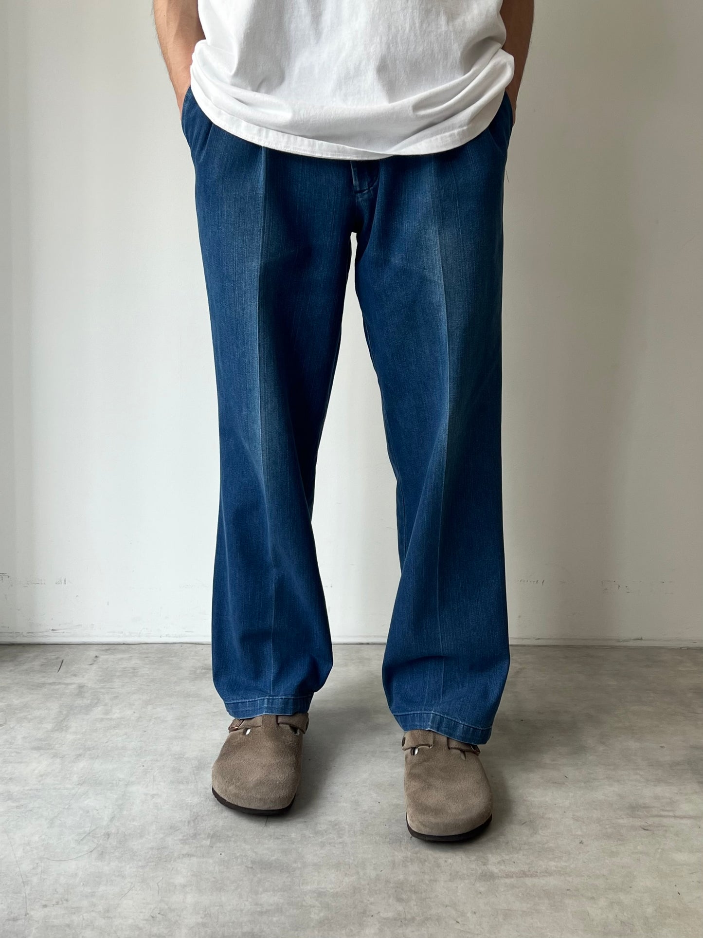 00's DOCKERS strech denim slacks