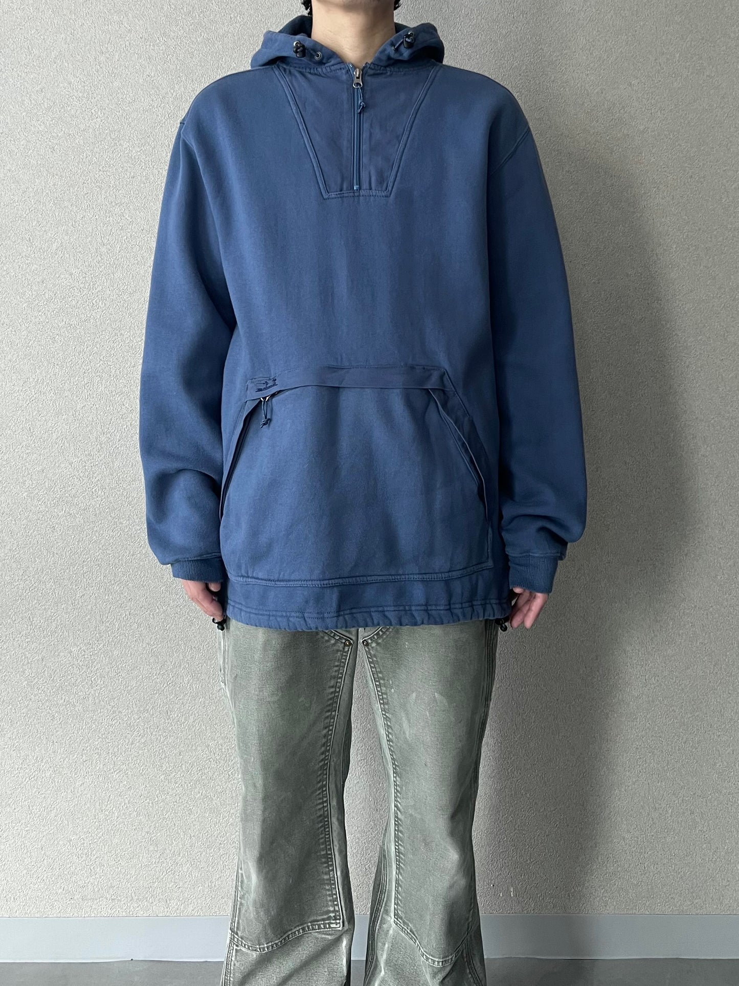 00's  Cabela’s anorak style sweat hoodie