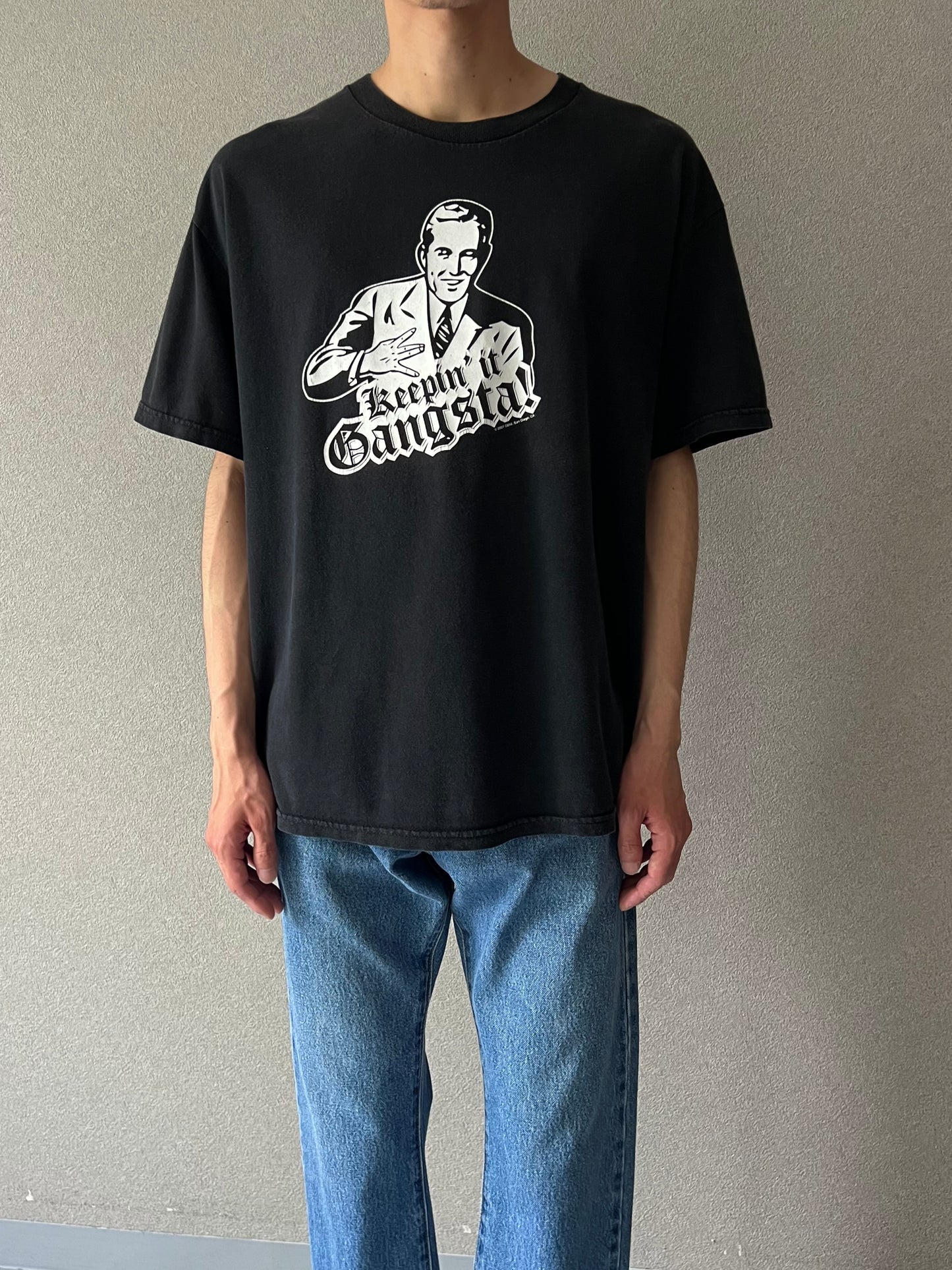 00's UNKNOWN print t-shirt