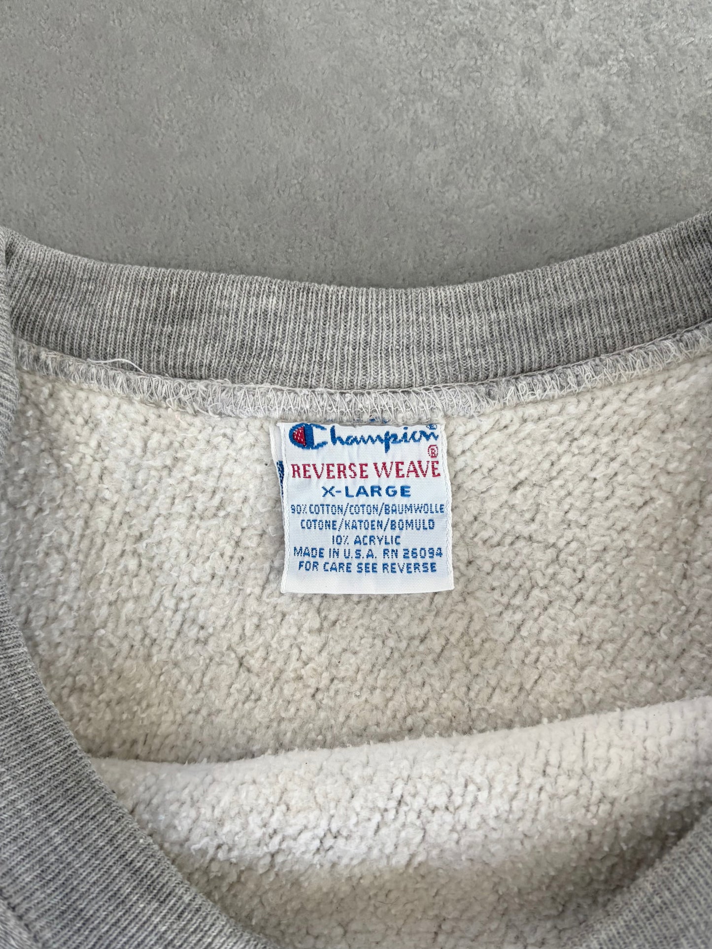 90's Champion REVERSE WEAVE sweater "Made in USA"
