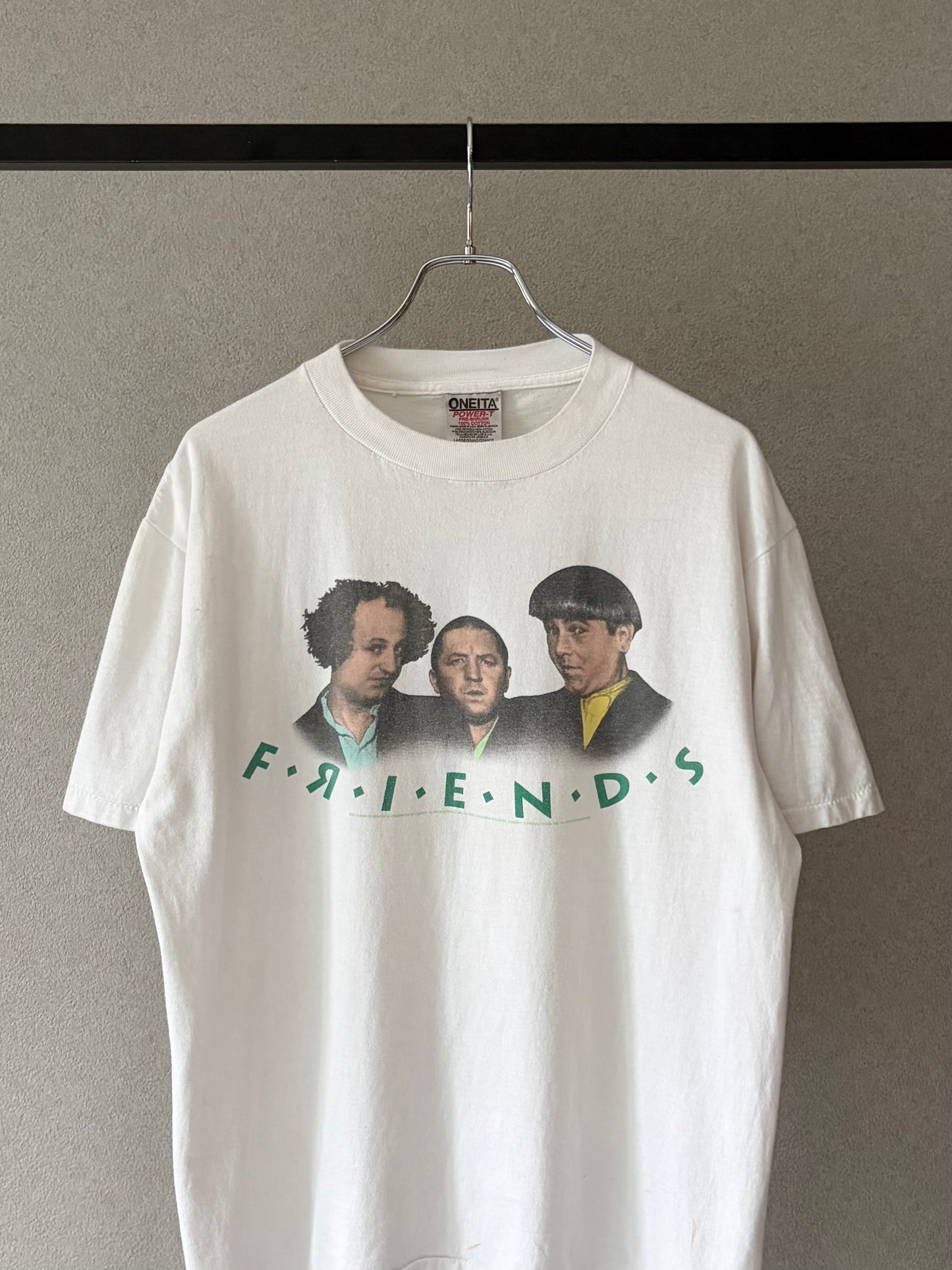 90's The Three Stooges FRIENDS parody t-shirt