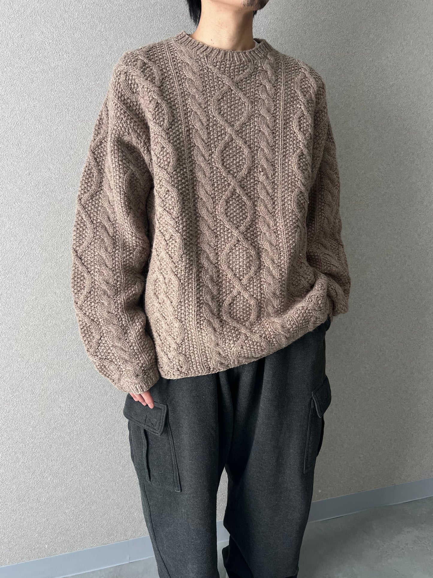 90's J.CREW shetland wool knit