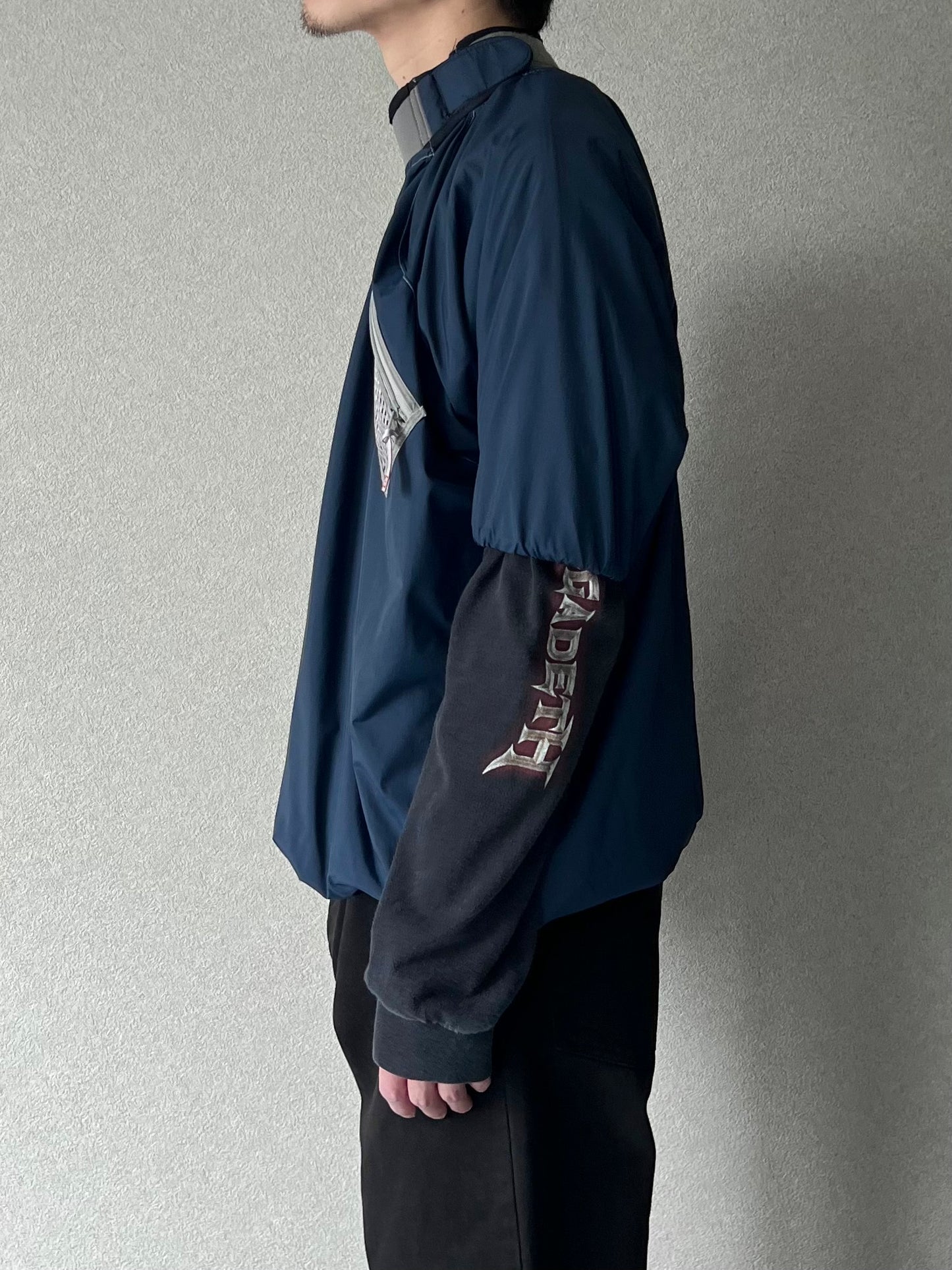 00's LEVEL SIX nylon paddling S/S jacket
