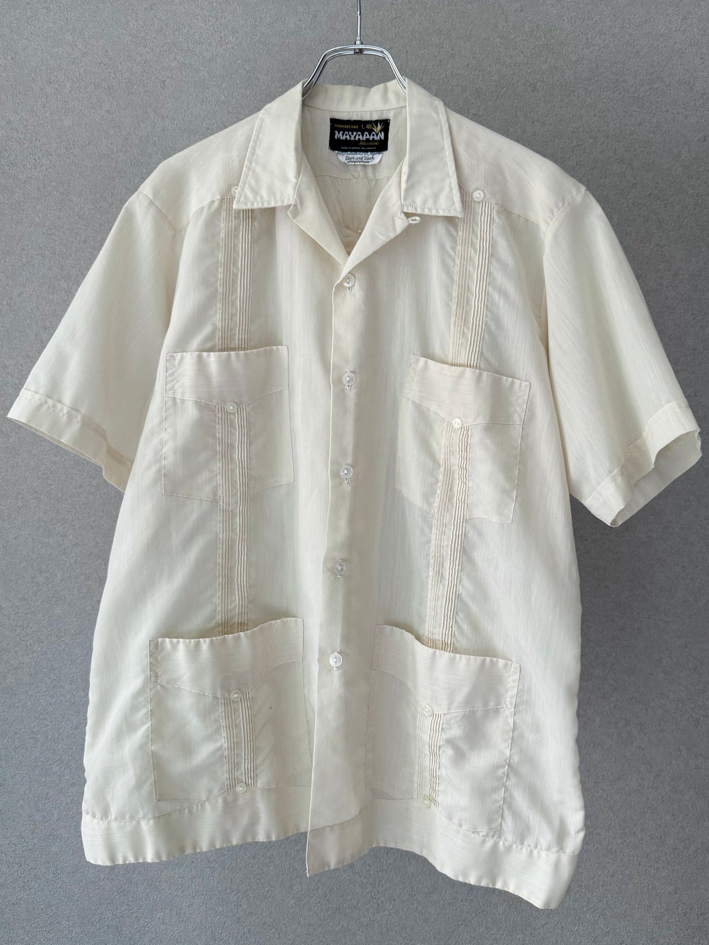 80's MAYAPAN guayabera shirt