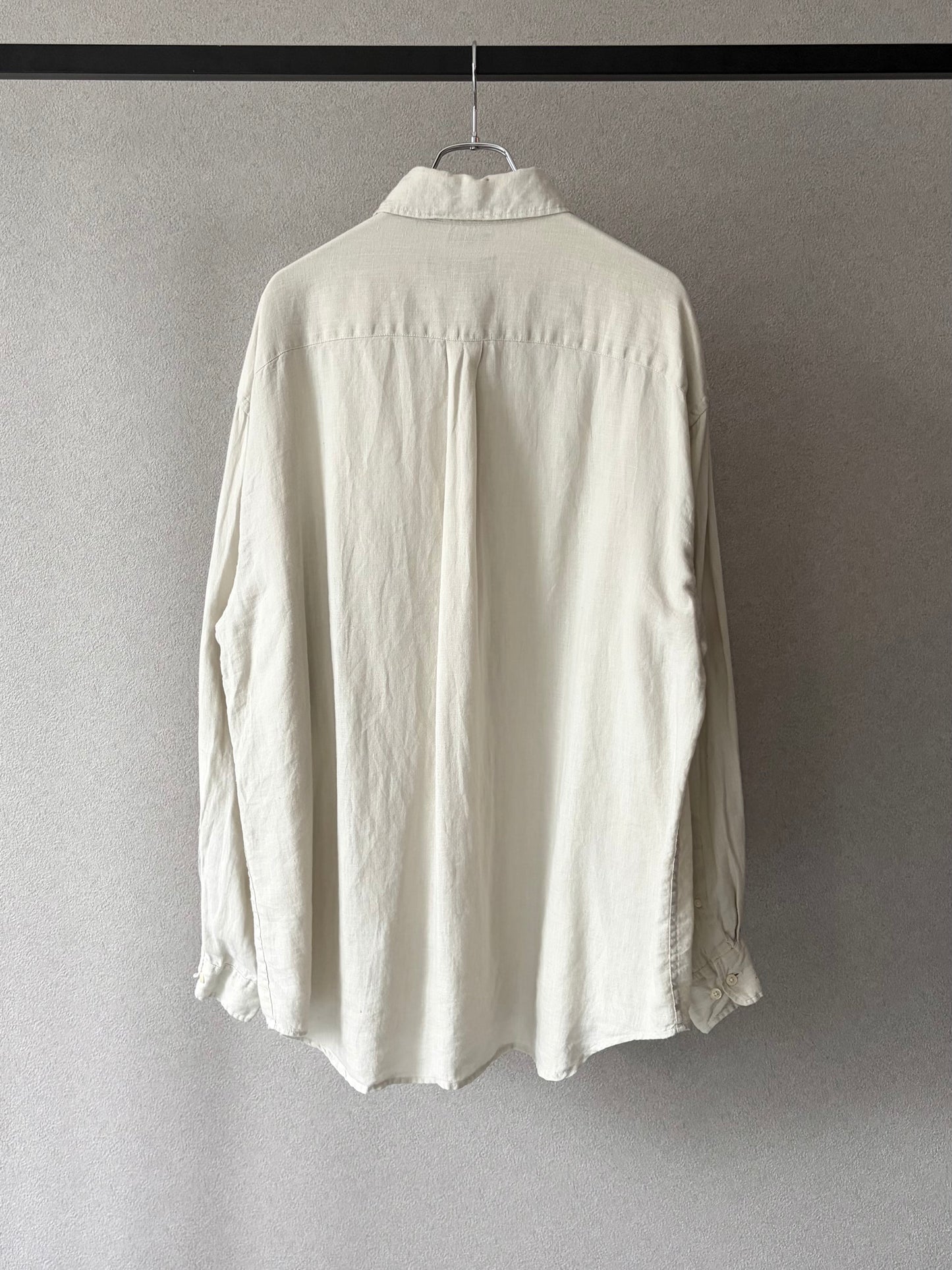 00's BANANA REPUBLIC irish linen shirt