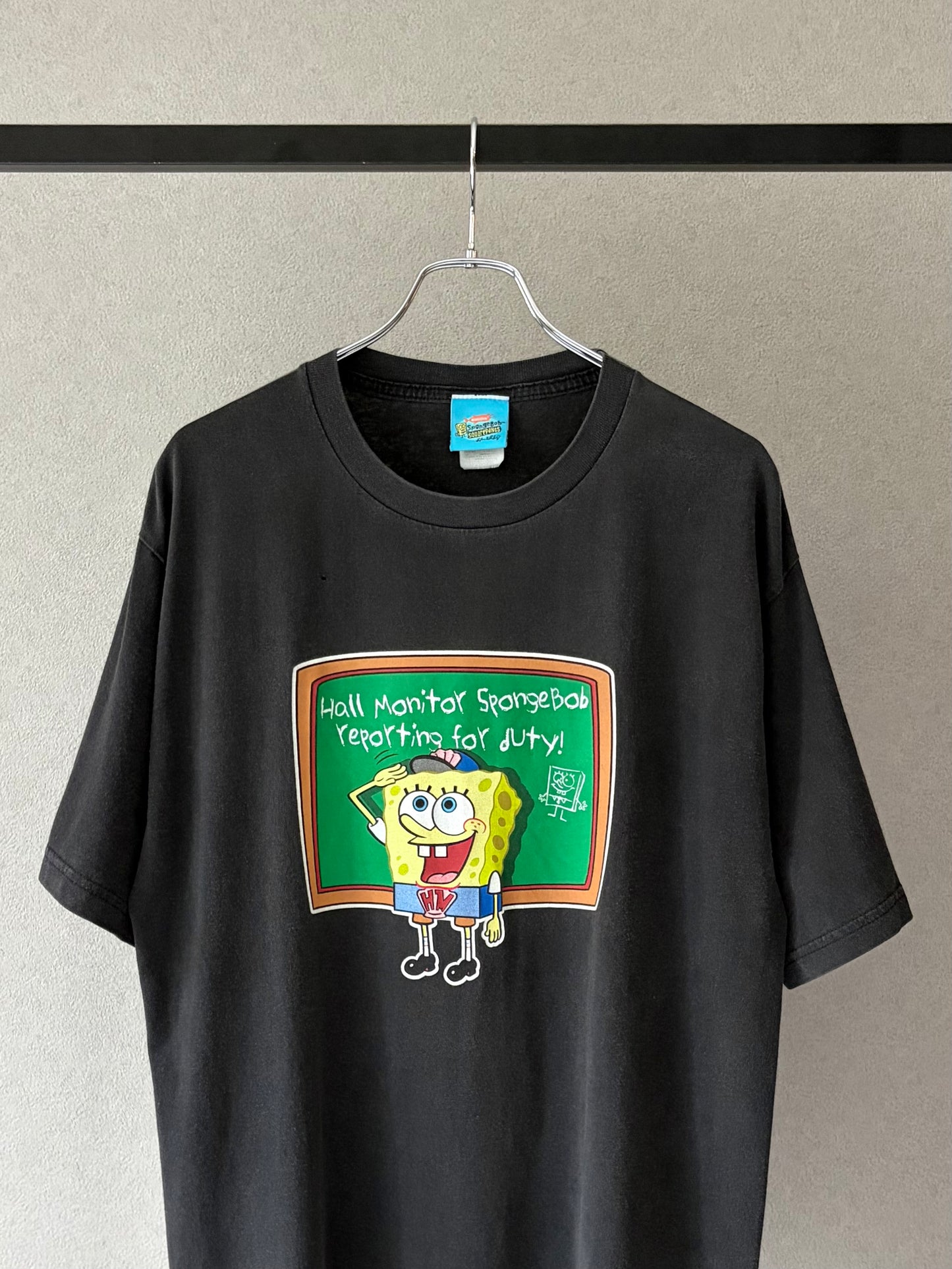 00's SPONGE BOB print t-shirt