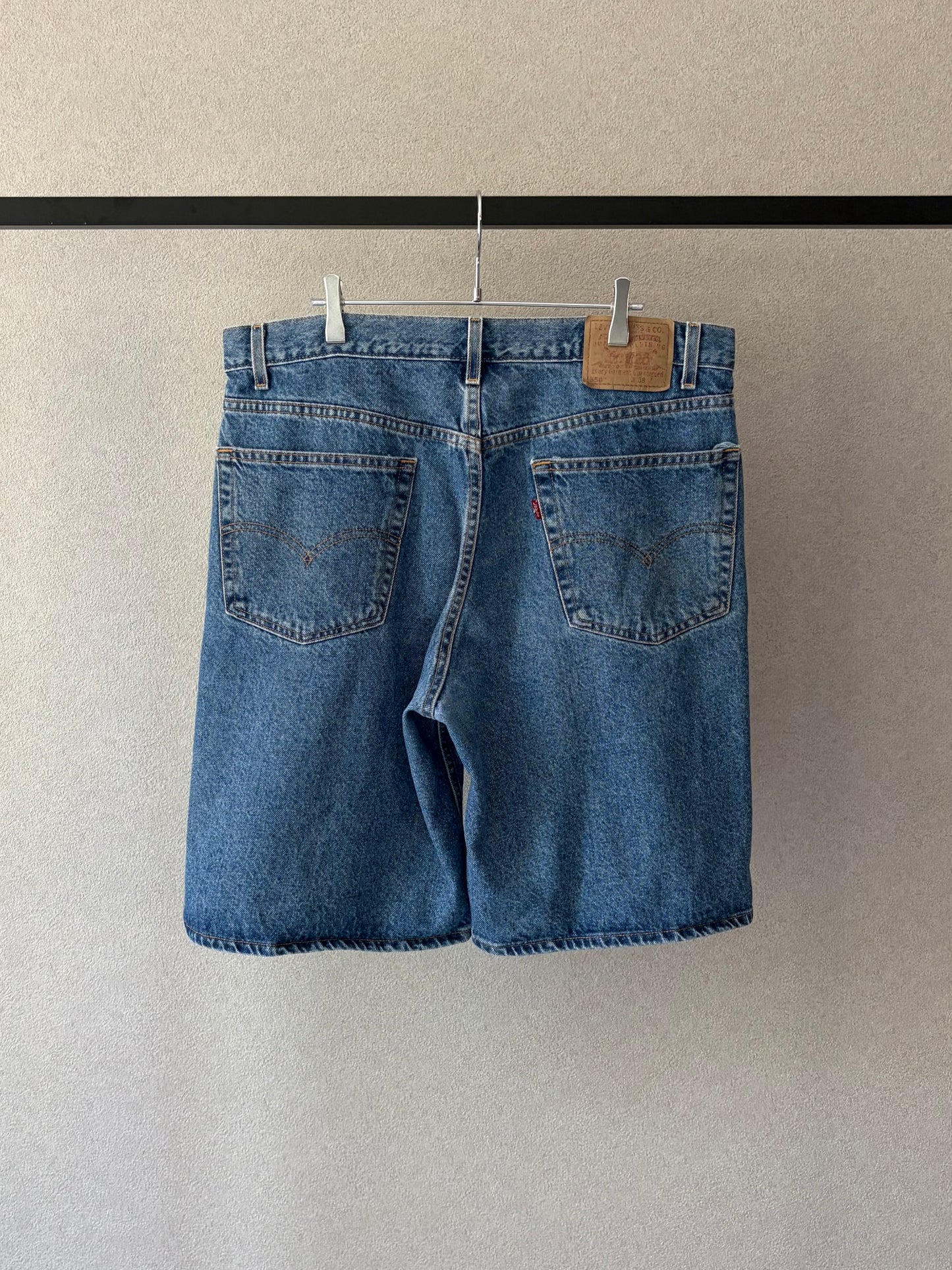 00's Levi's 550 denim shorts “Made in MEXICO”
