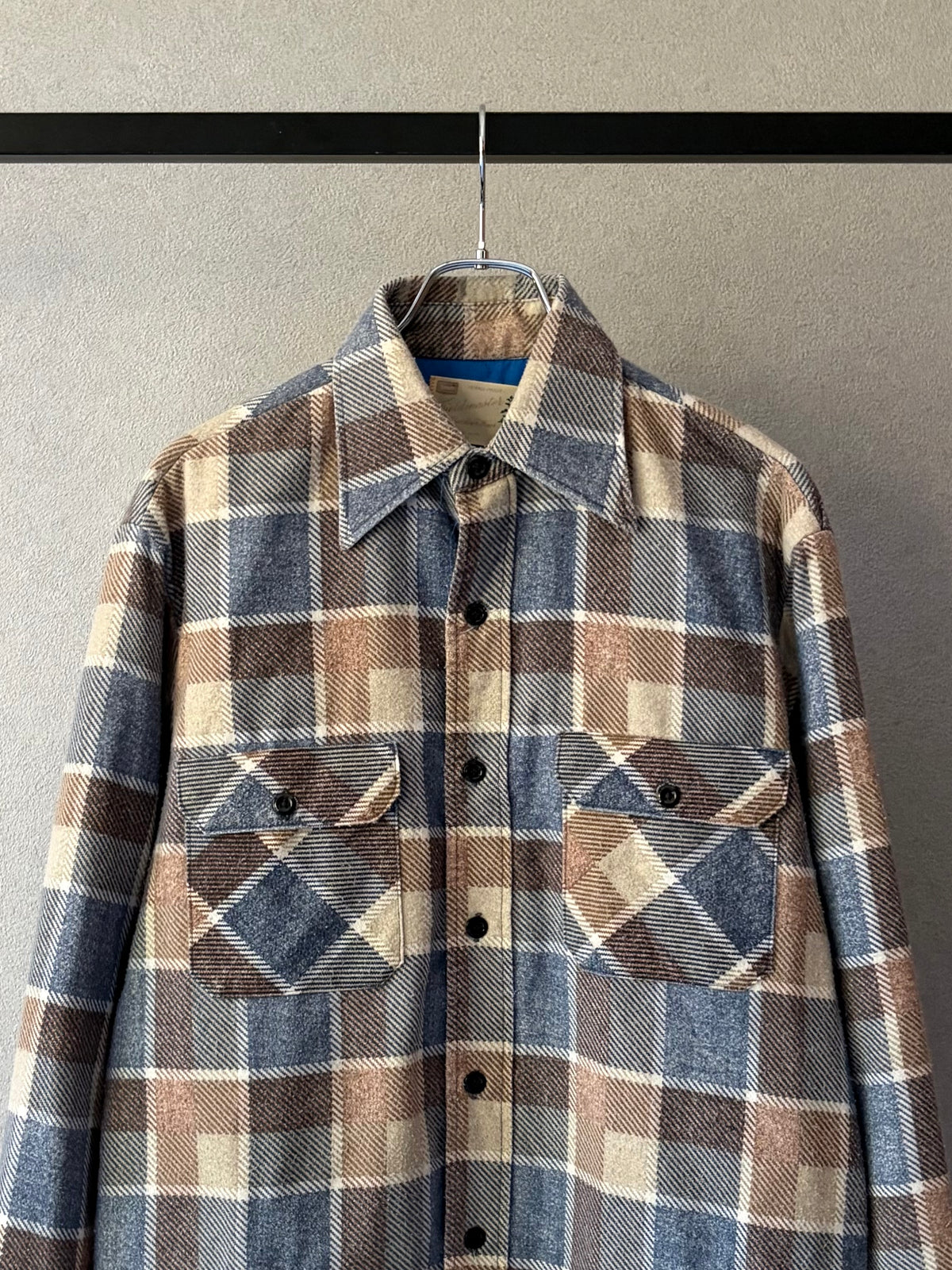 80's Fieldmaster quilting lining flannel shirt