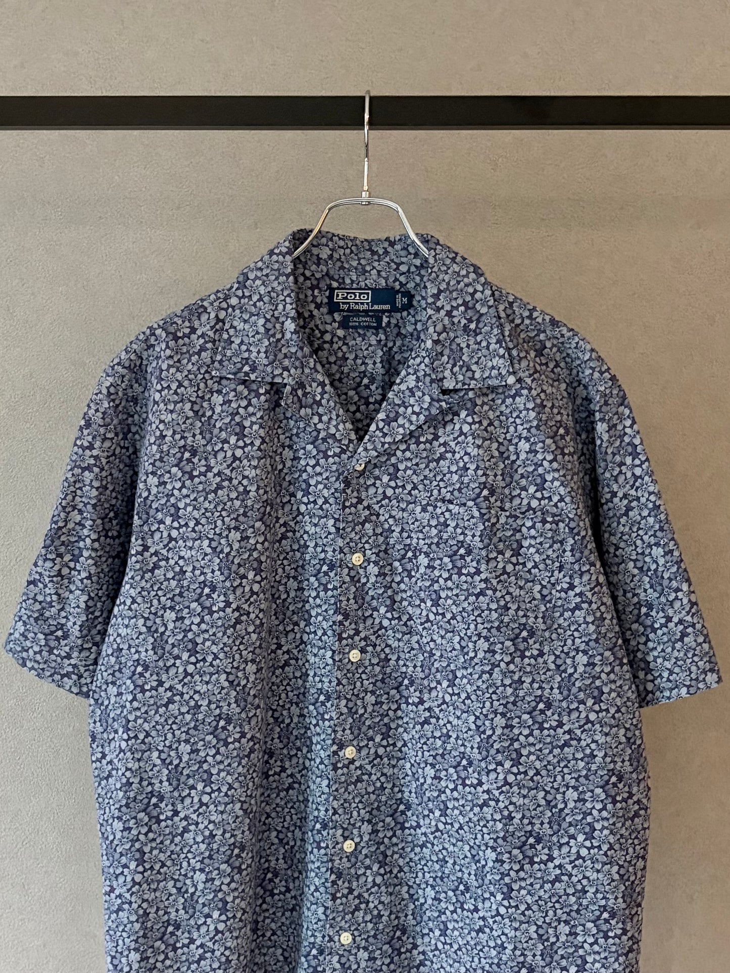 90's Polo Ralph Lauren open collar shirt "CALDWELL"
