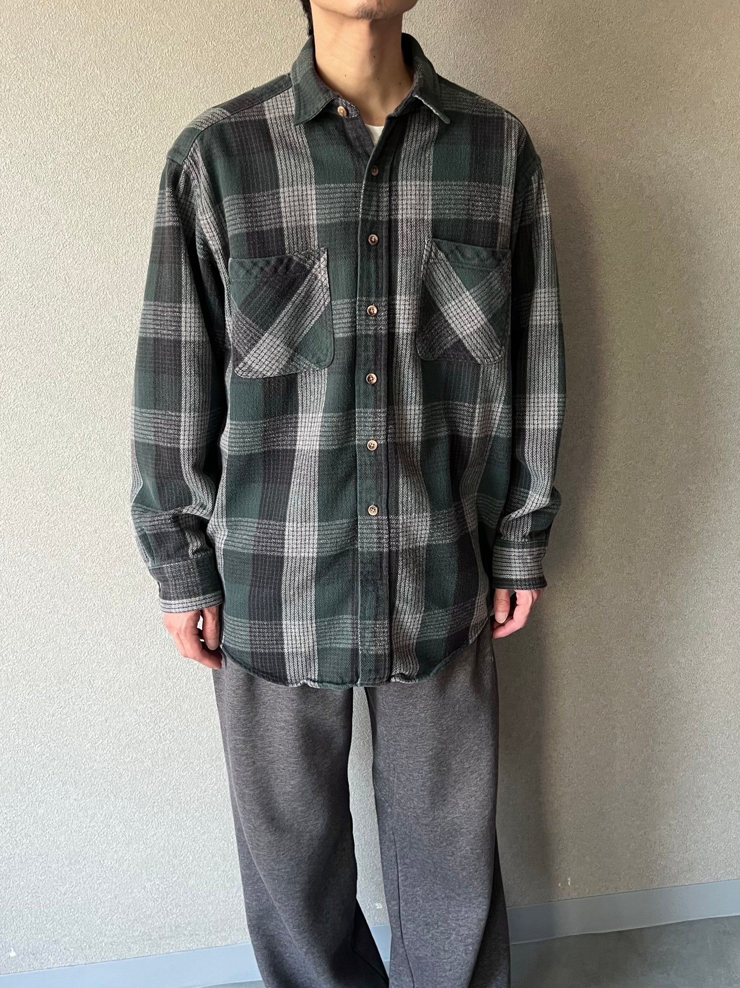 90's ST JHON'S BAY flannel shirt