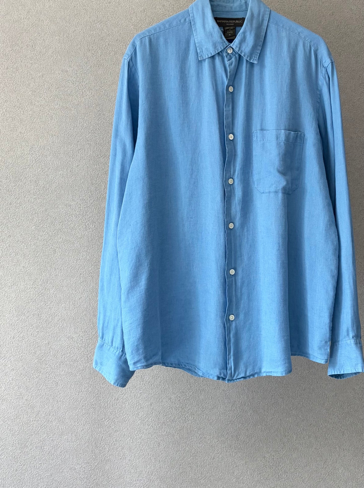 00's BANAN REPUBLIC linen shirt
