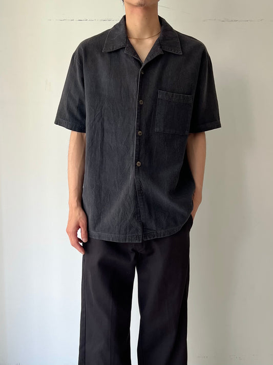 90's ELAN WEAR open collar shirt