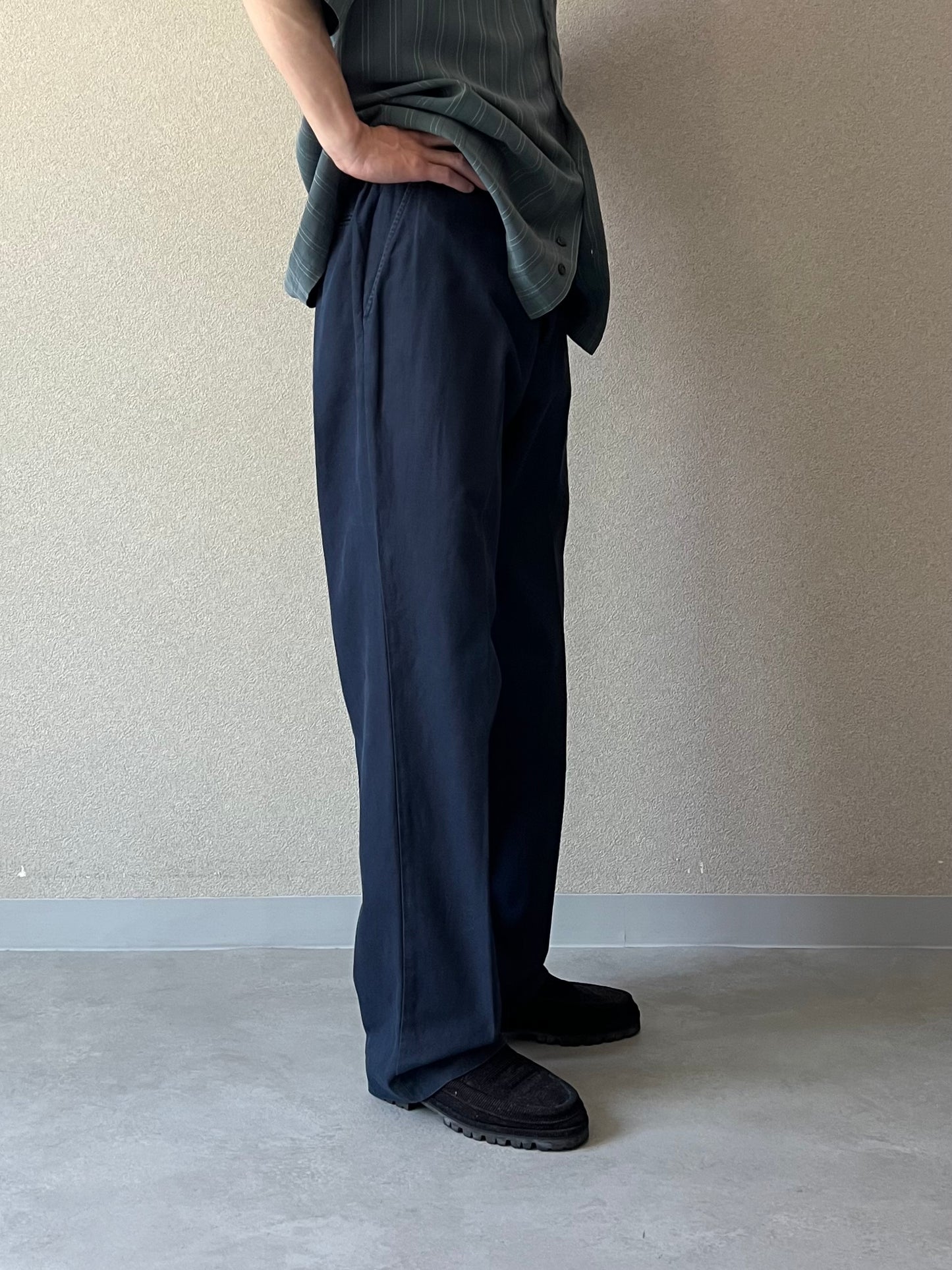 00's Polo Ralph Lauren linen×cotton slacks