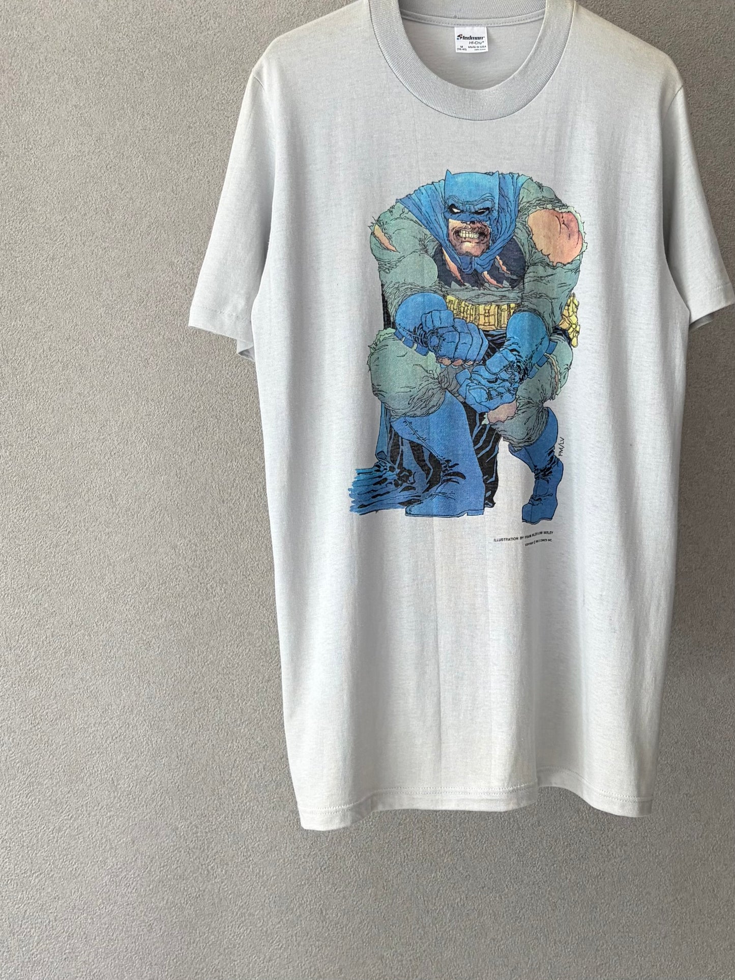 80's BATMAN THE DARK KNIGHT FRANK MILLER t-shirt "Made in USA"