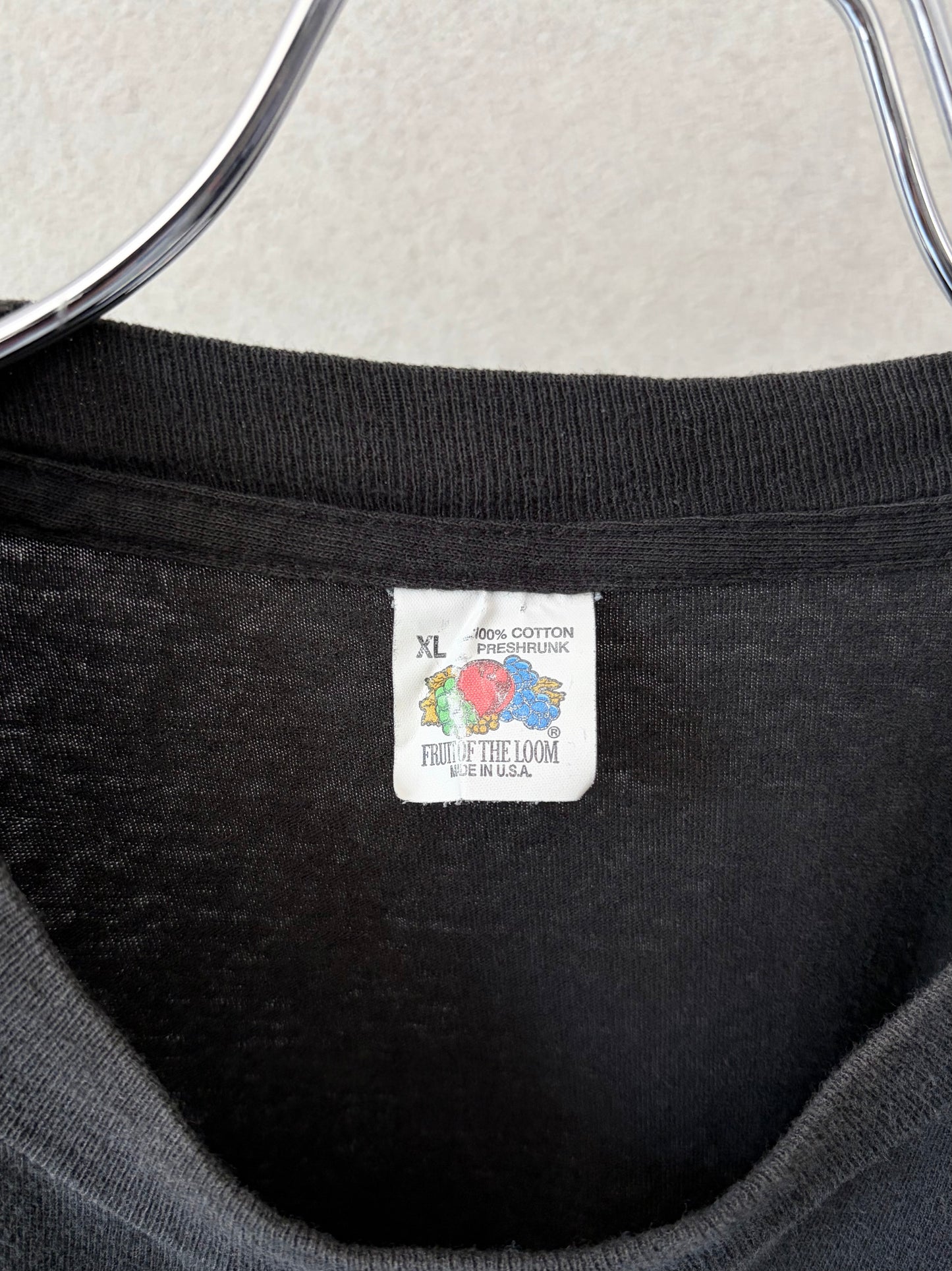 80's FRUIT OF THE LOOM pocket t-shirt "Made in USA"