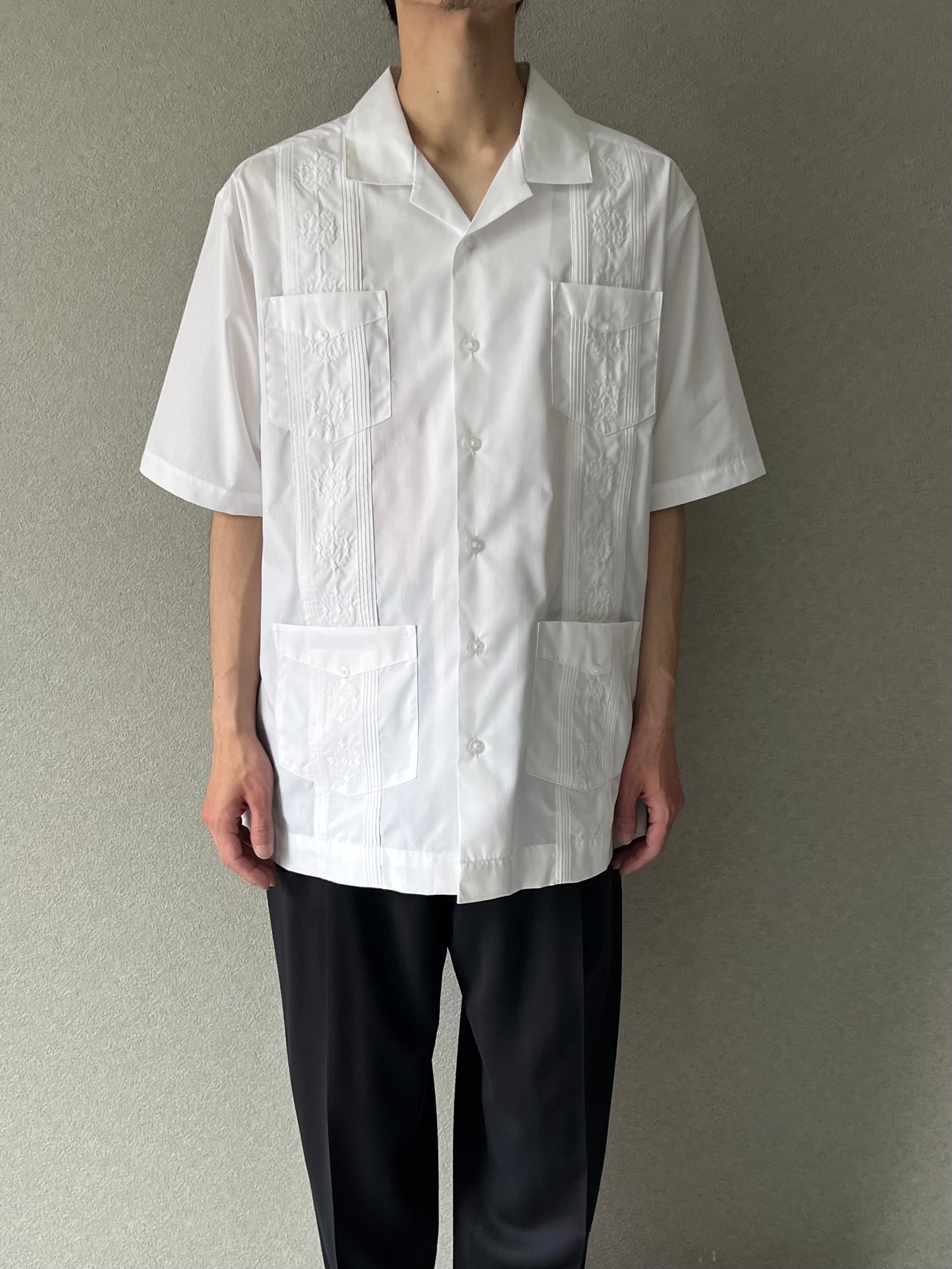 00's CUBAVERA guayabera shirt