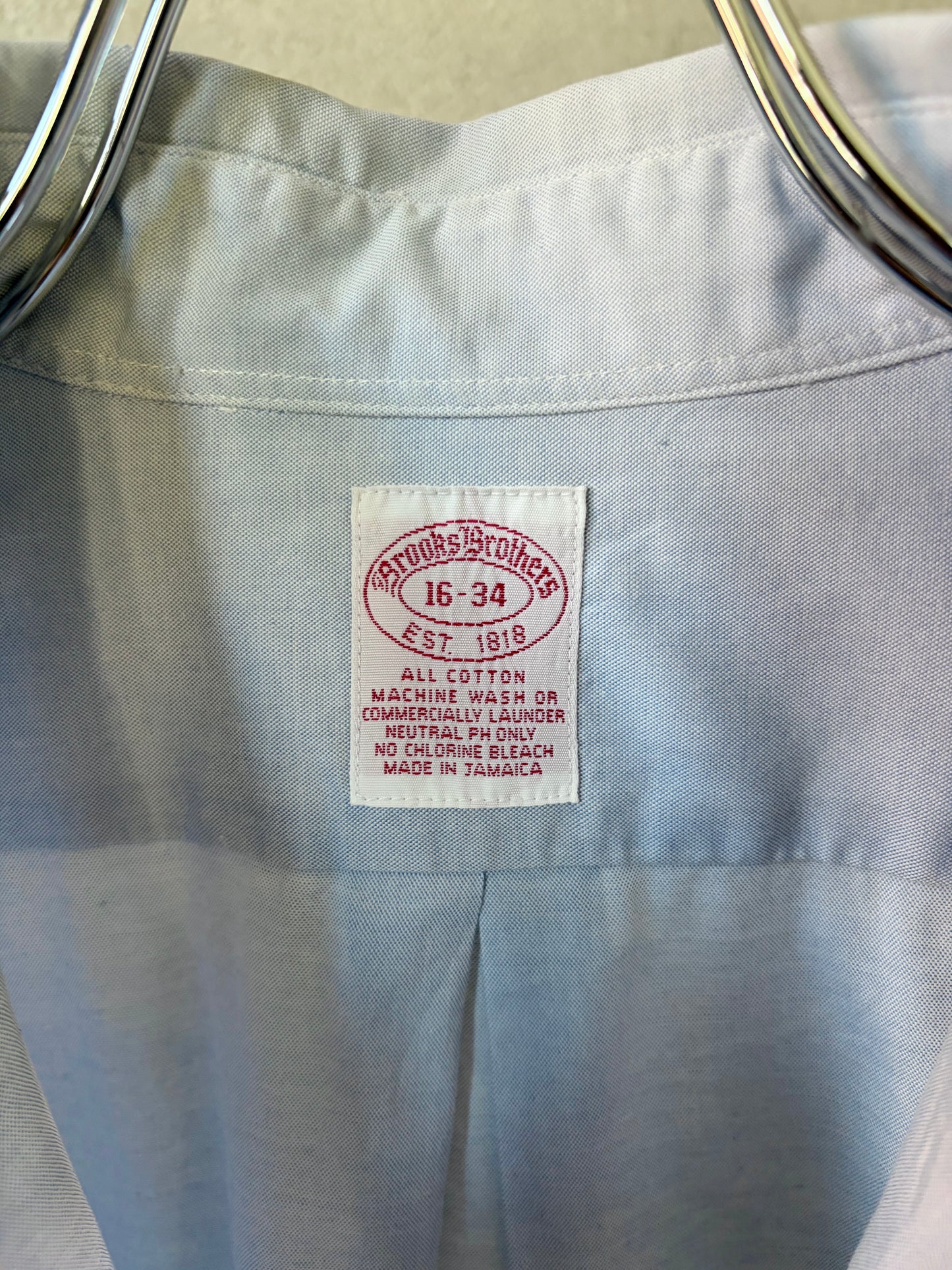 90's Brooks Brothers BD shirt "Made in JAMAICA"