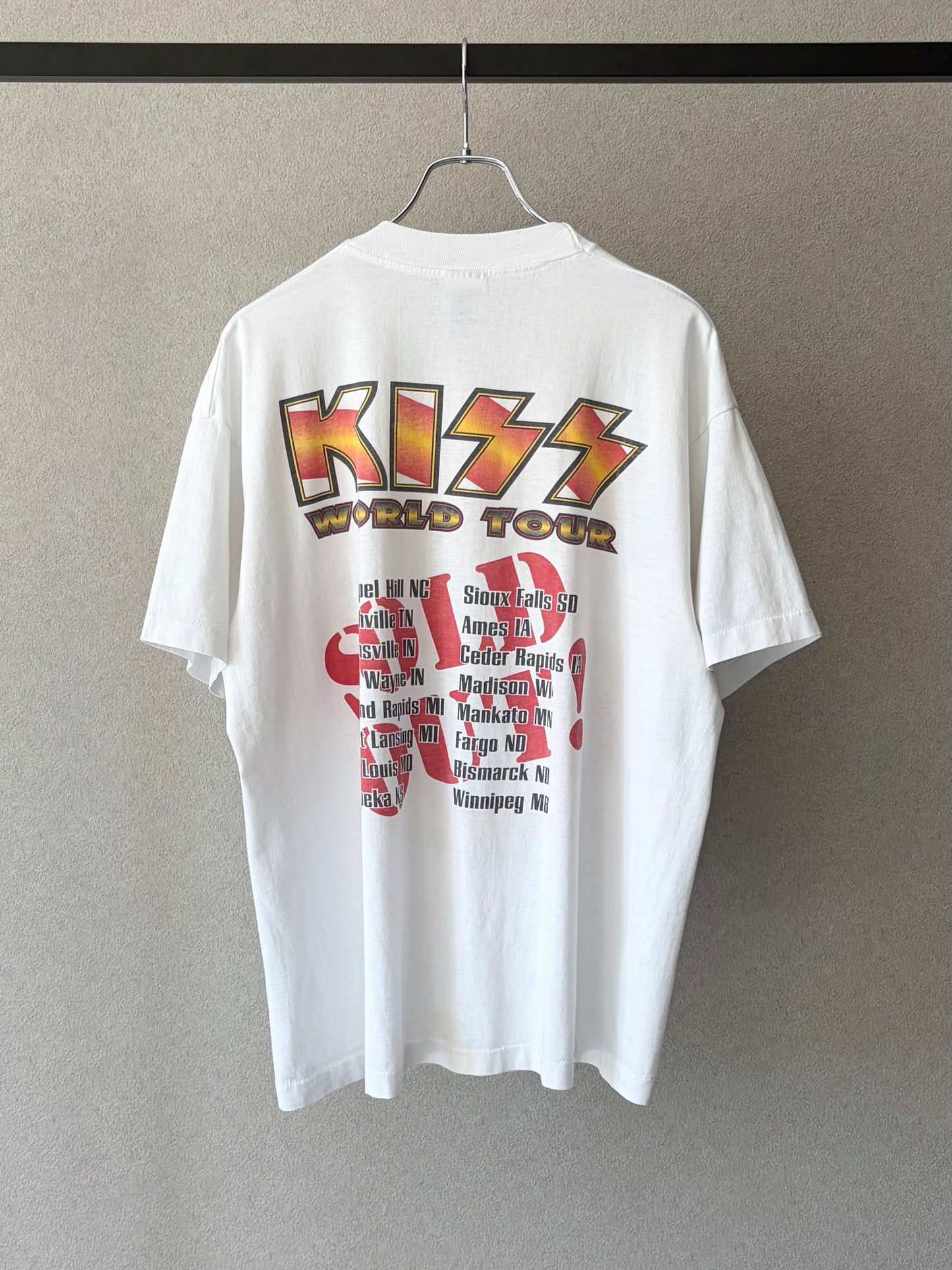 90's KISS music t-shirt
