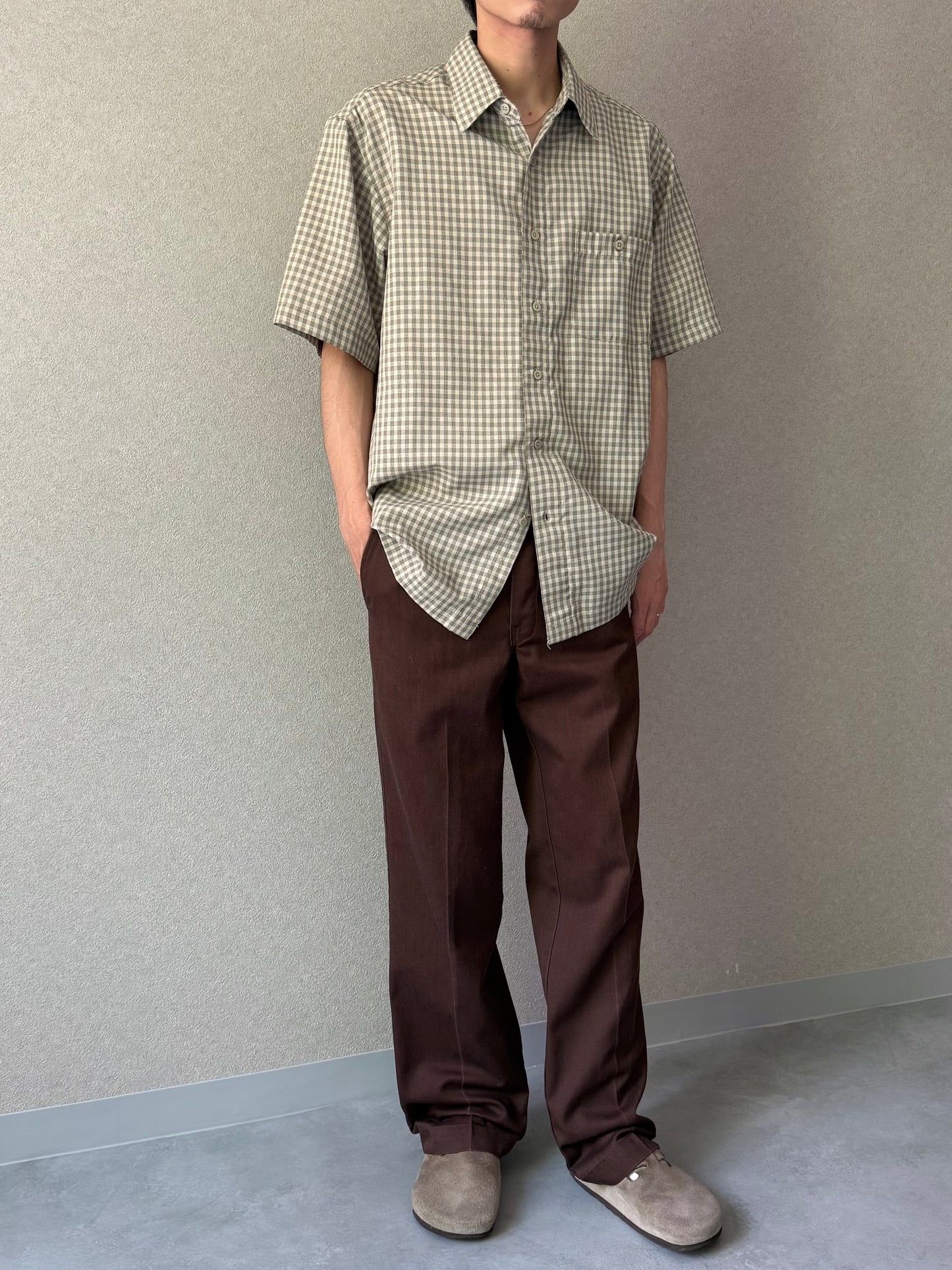 00's HAGGAR S/S shirt