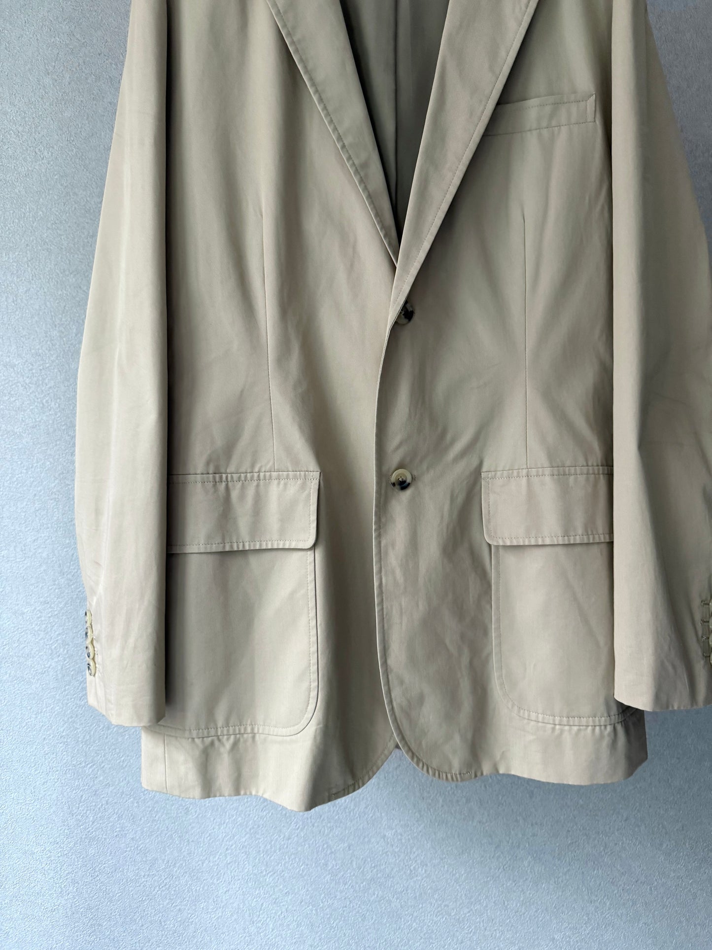 90's Polo Ralph Lauren cotton tailored jacket "Made in MACAU"