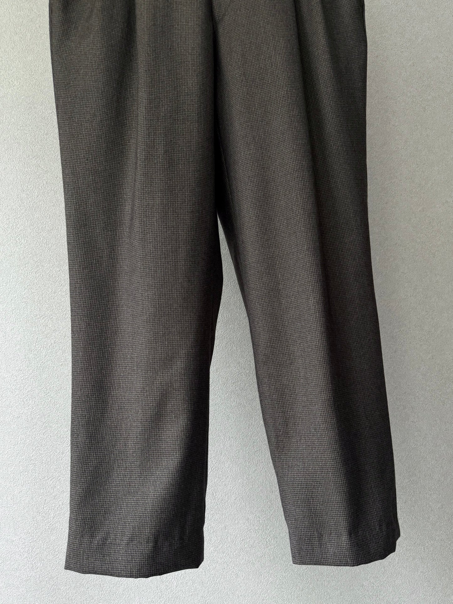 00's Santorelli wool flannel slacks "Made in ITALY"