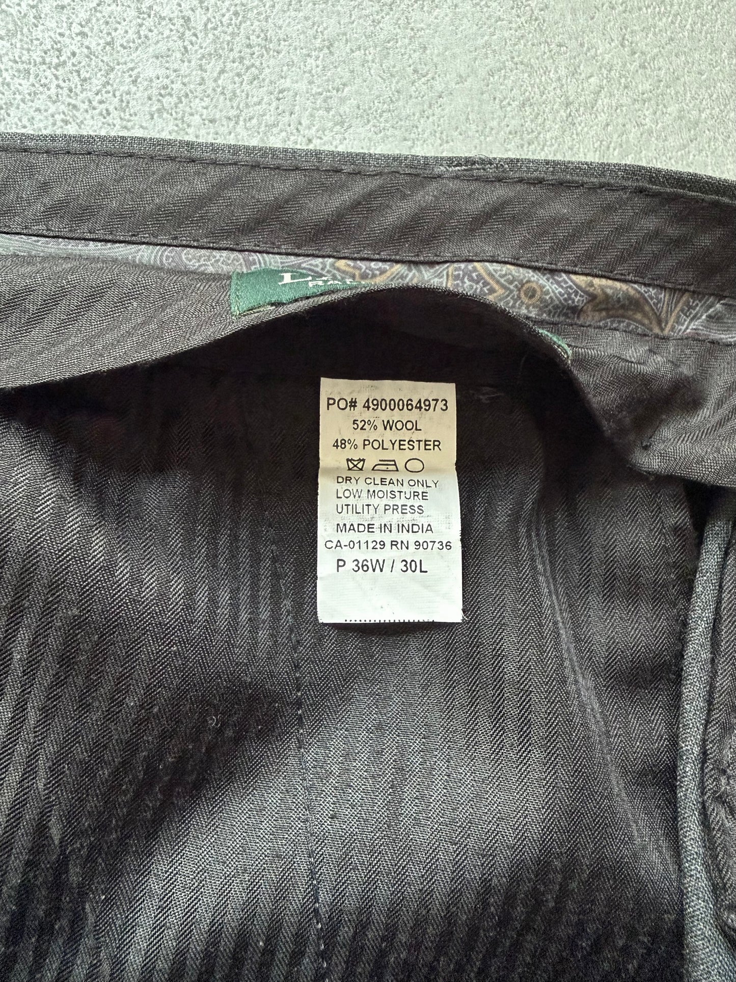 00's LAUREN RALPH LAUREN wool slacks