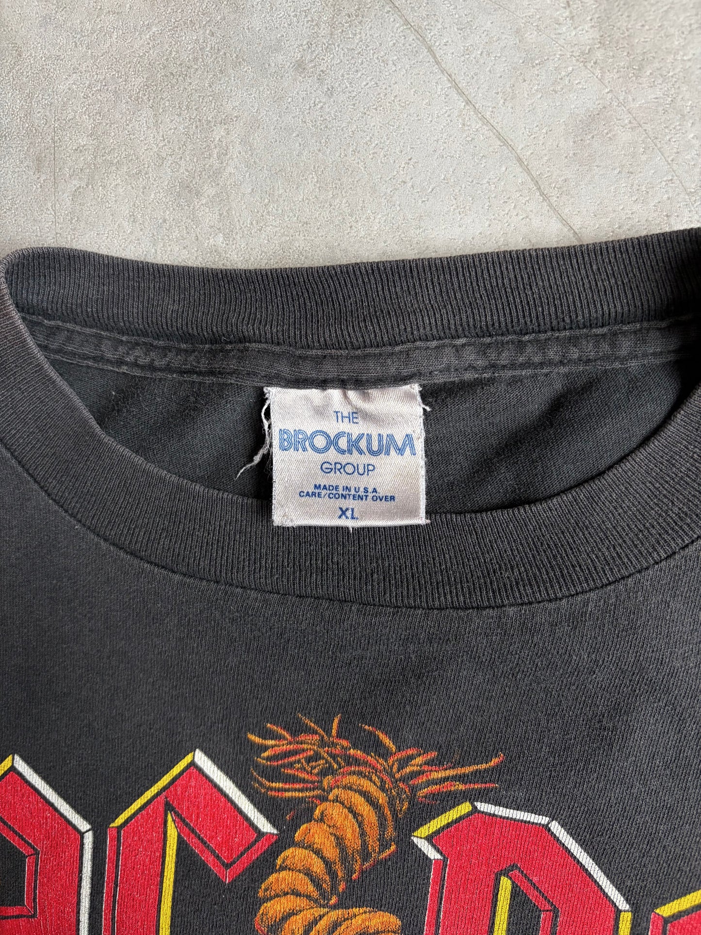 90's AC/DC music t-shirt "Made in USA"
