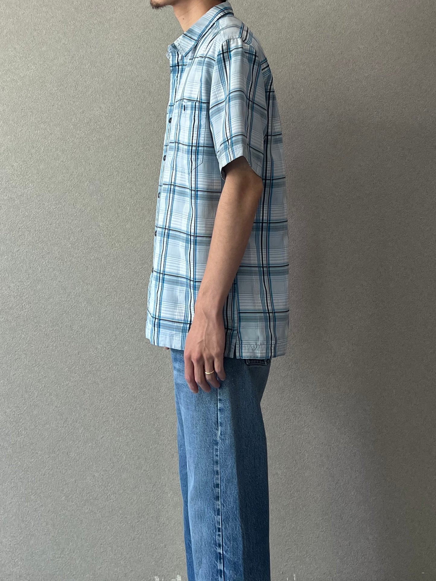 00's ROYAL ROBBINS rayon shirt
