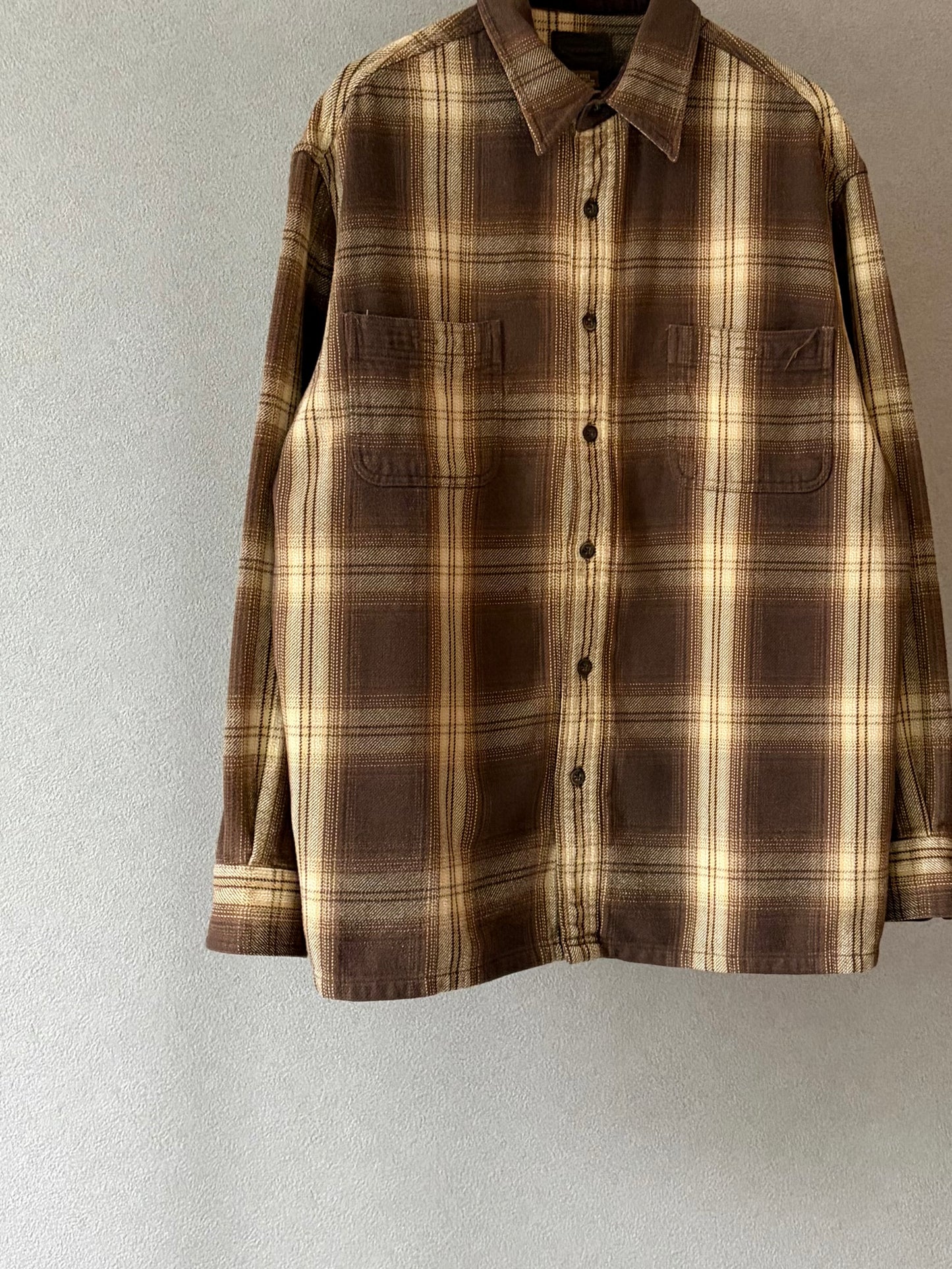 00's ST. JOHN’S BAY flannel shirt