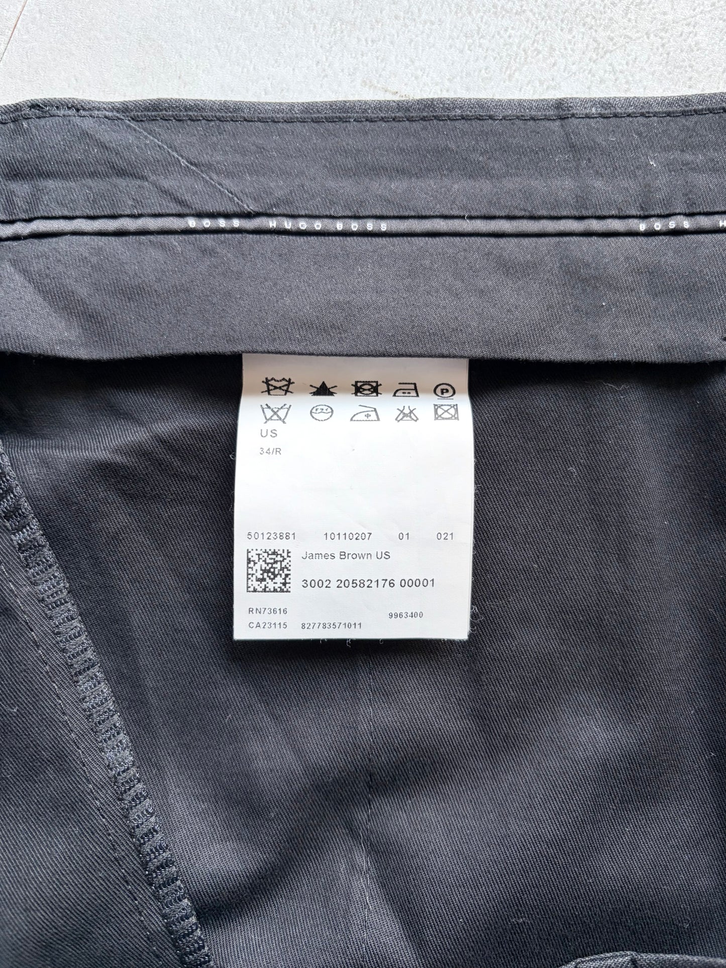 90's HUGO BOSS wool slacks "Made in USA"