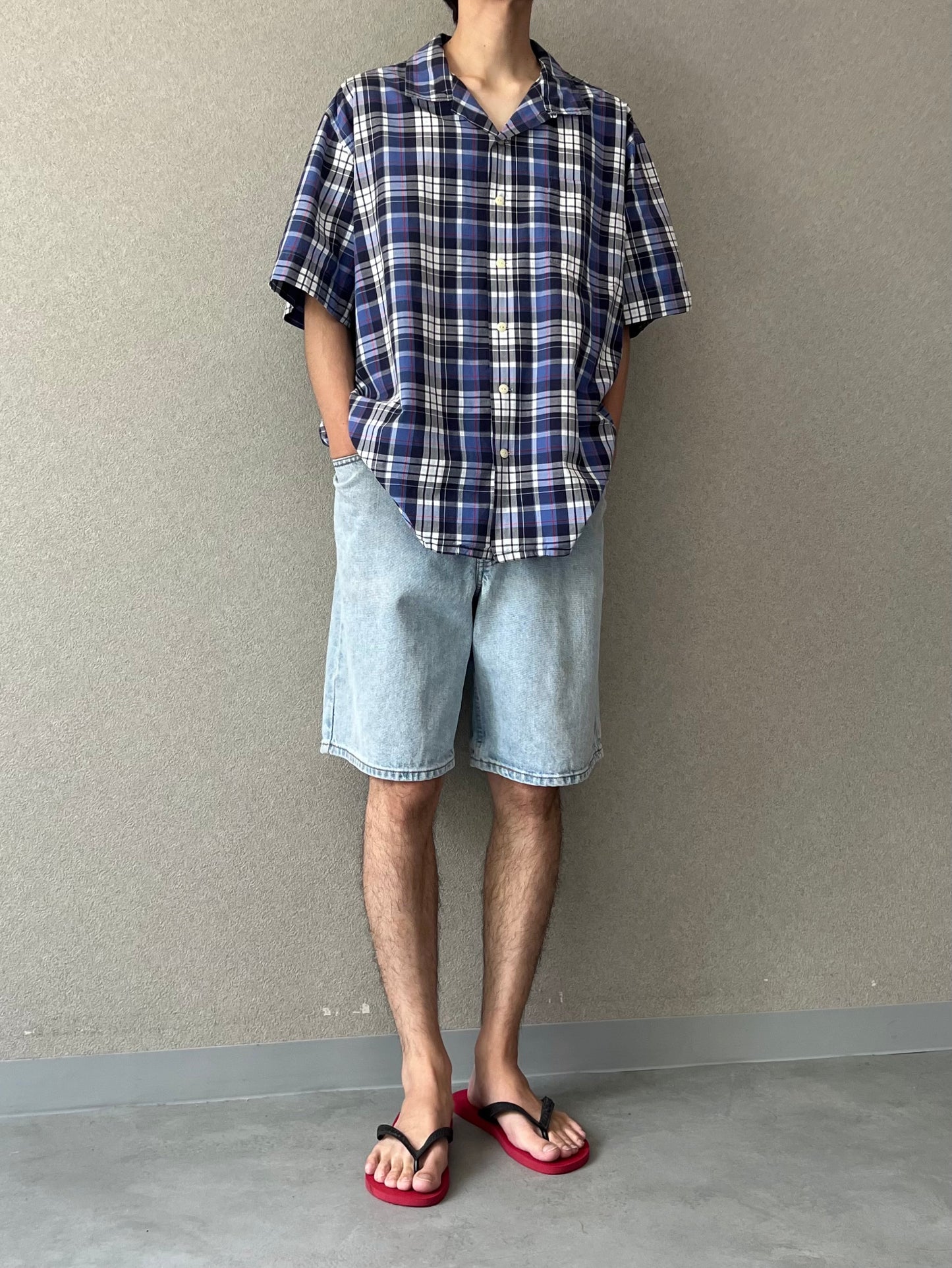 00's Levi’s 550 denim shorts "Made in MEXICO"