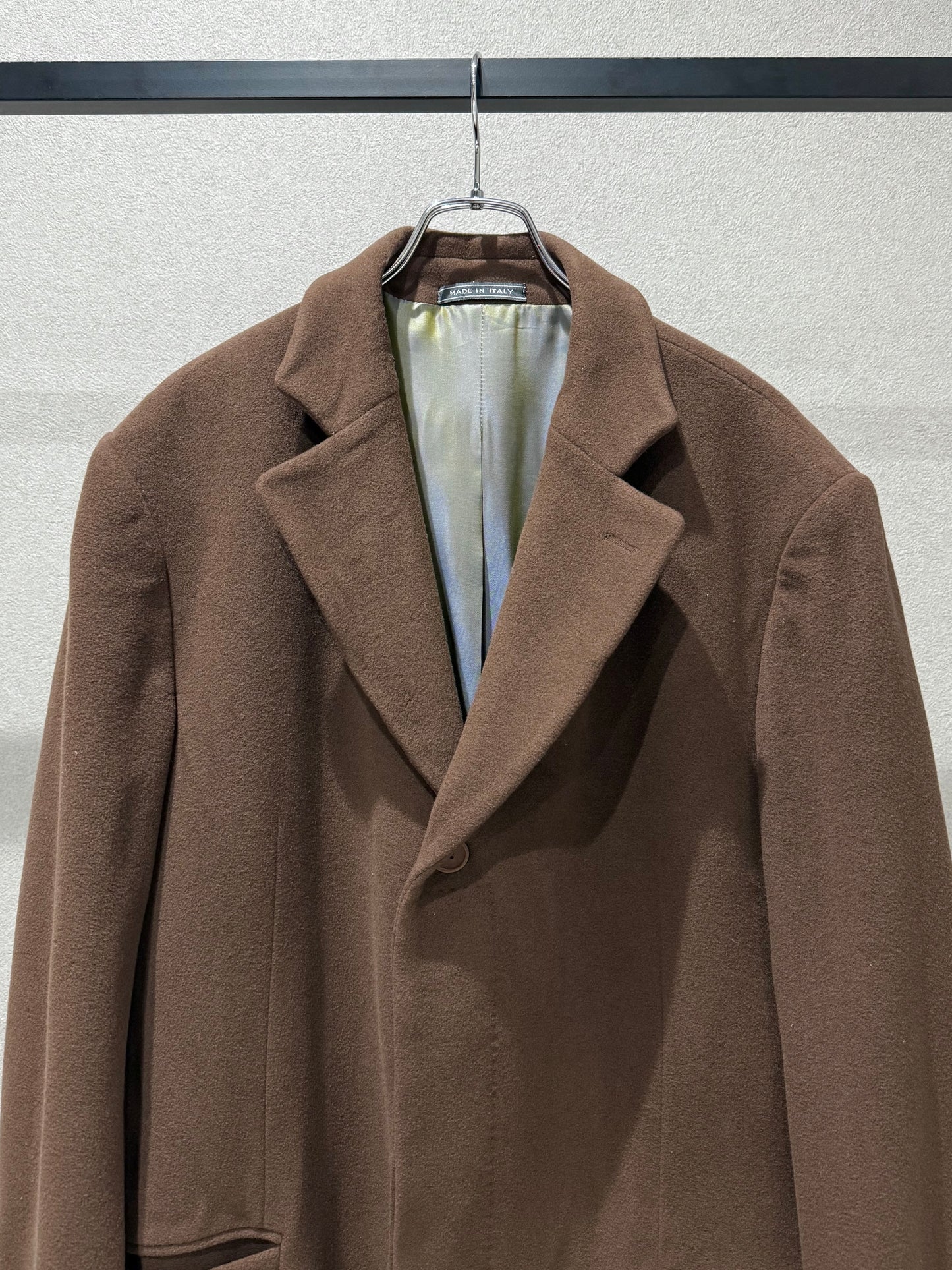 90's VERSACE chester coat "Made in ITALY"