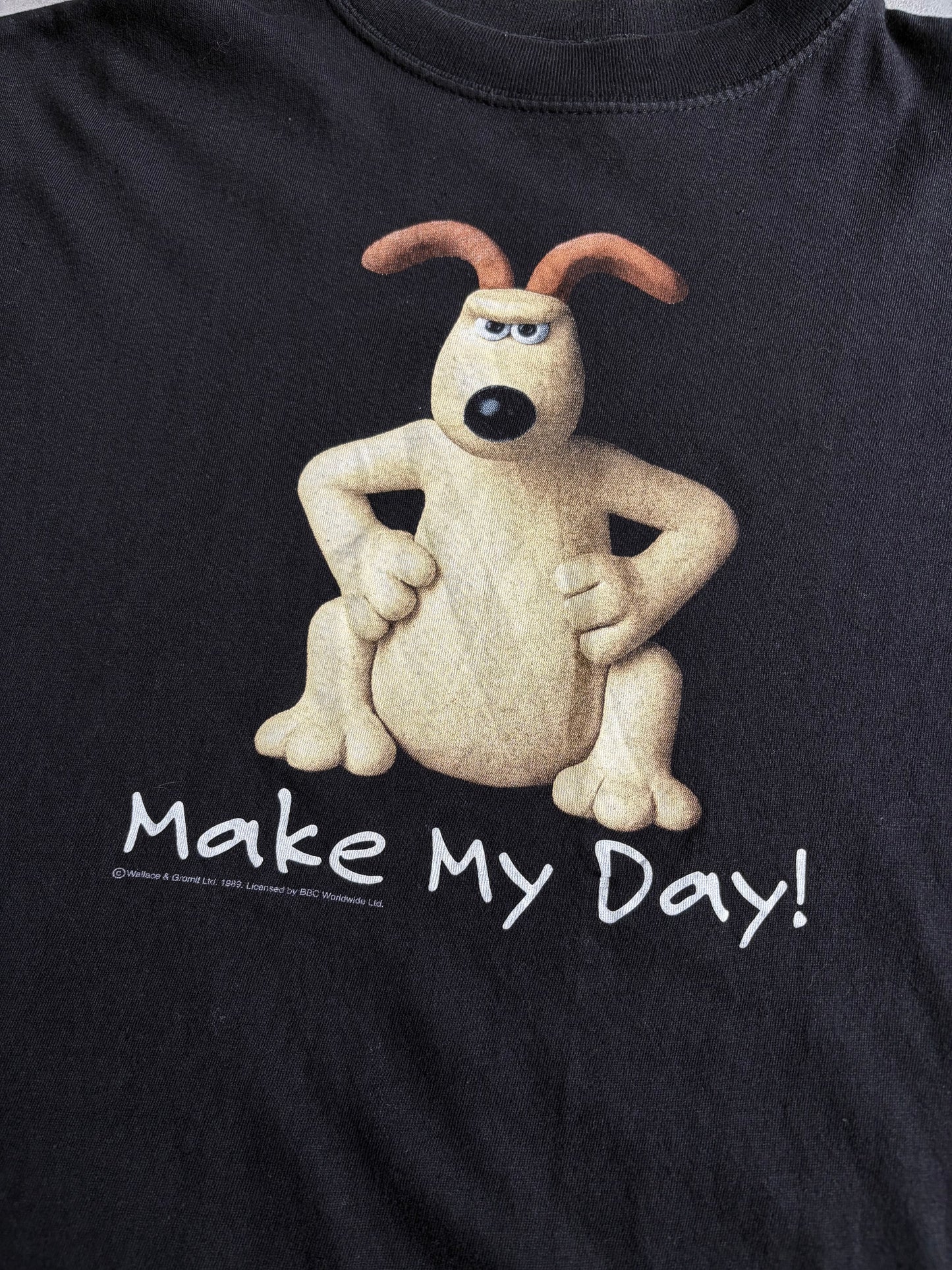 80's Wallace & Gromit print t-shirt