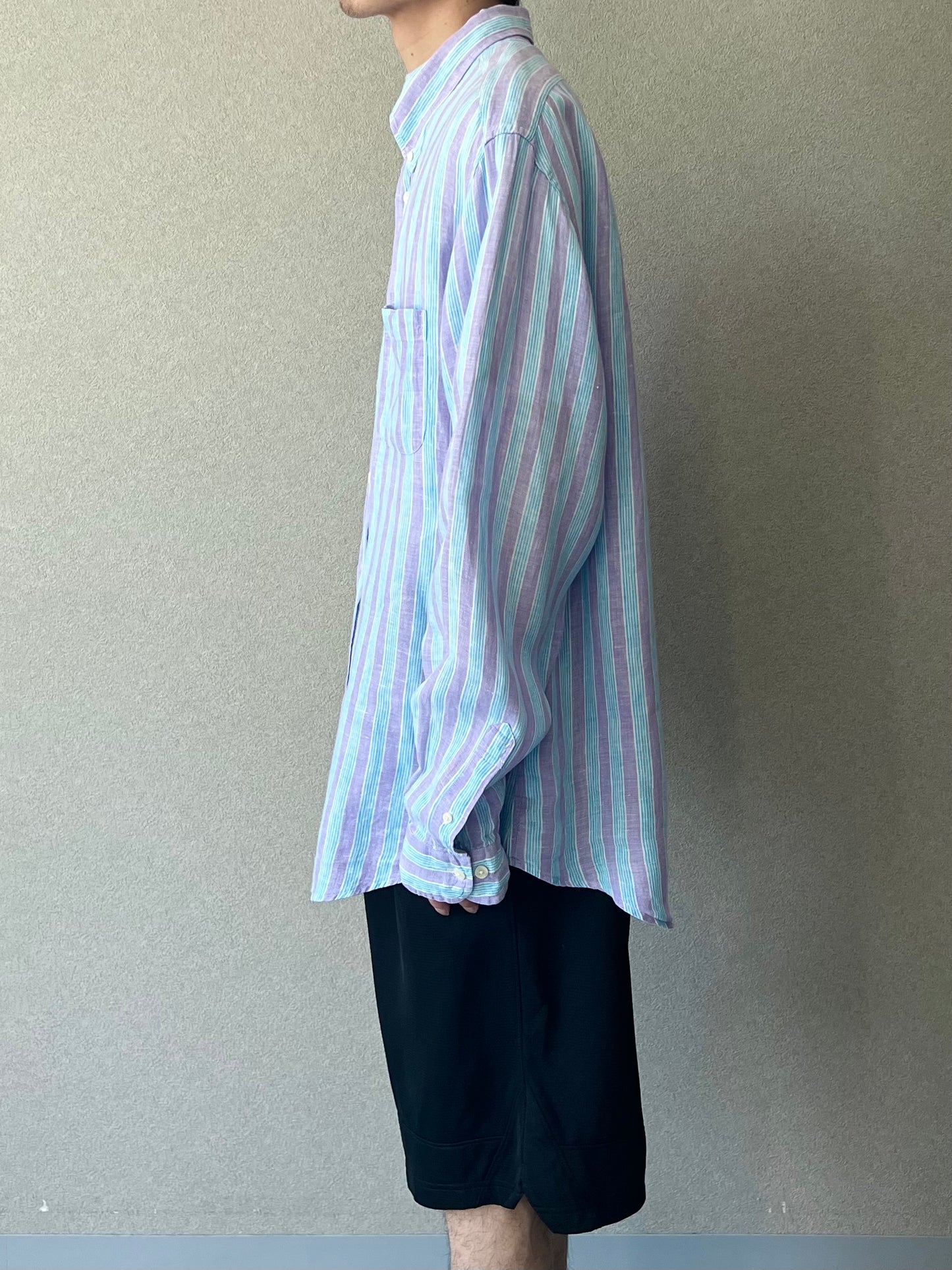 00's Brooks Brothers linen BD shirt