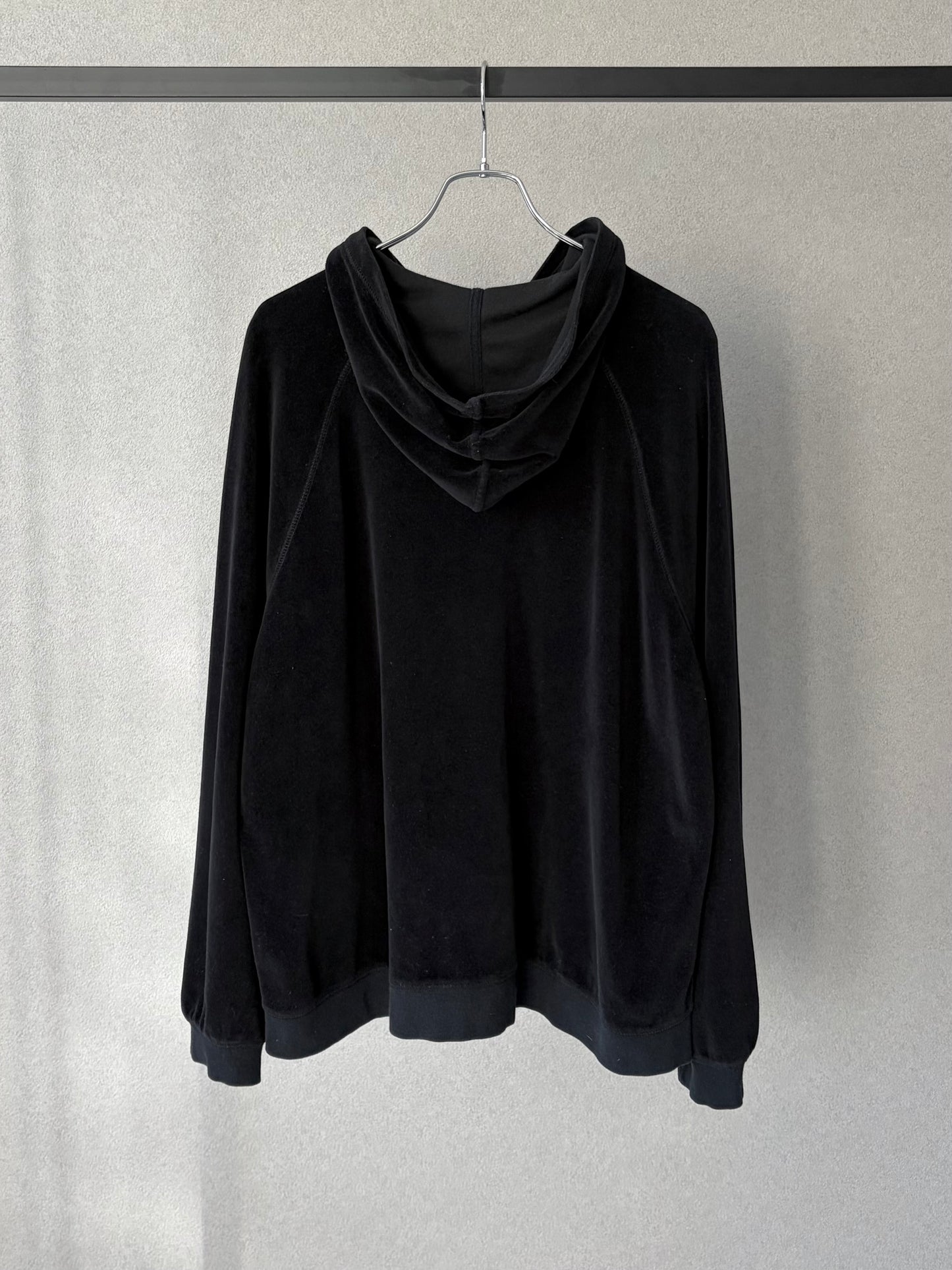 00's mossimo velours hoodie