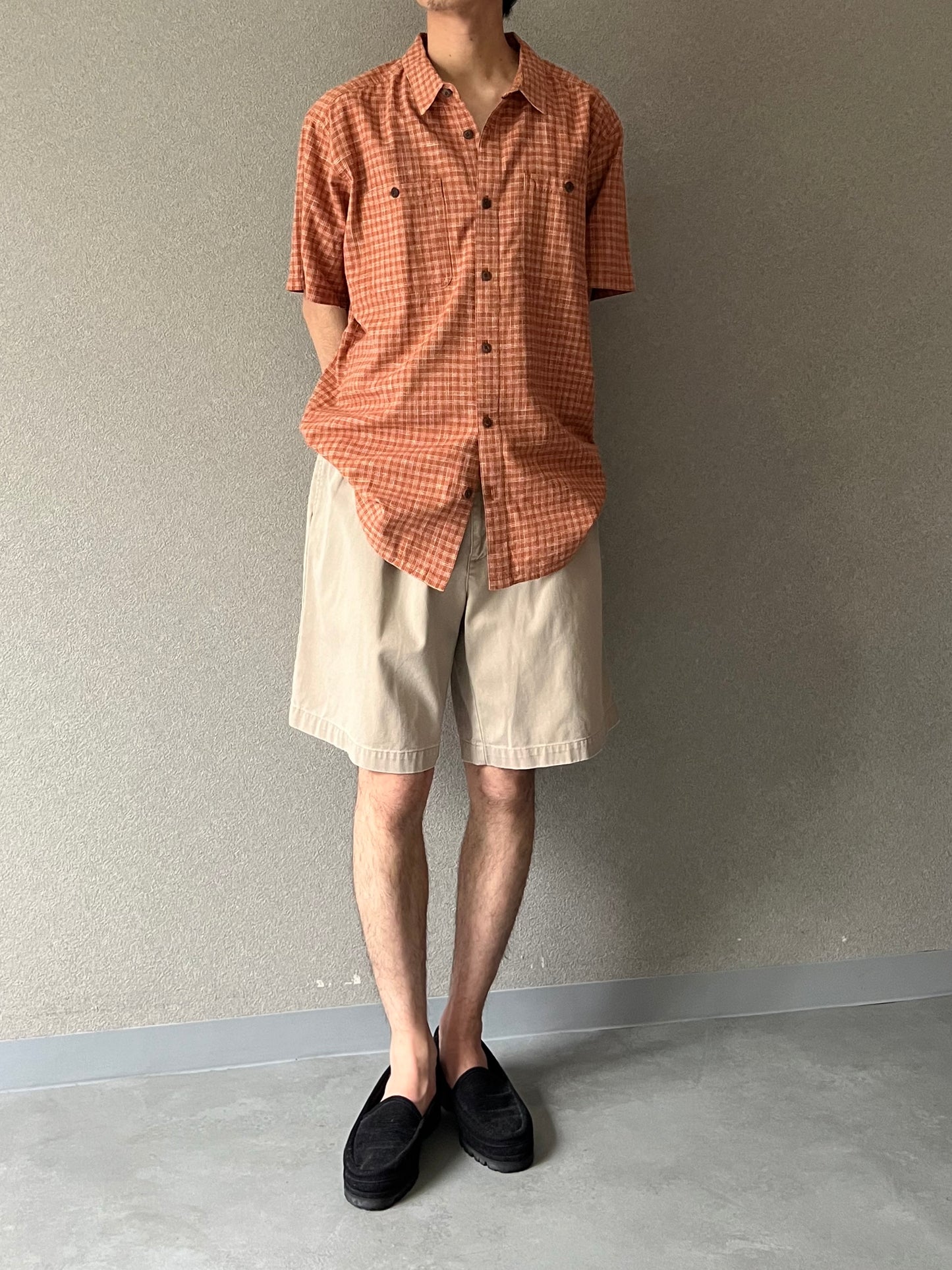00's patagonia hemp×cotton shirt