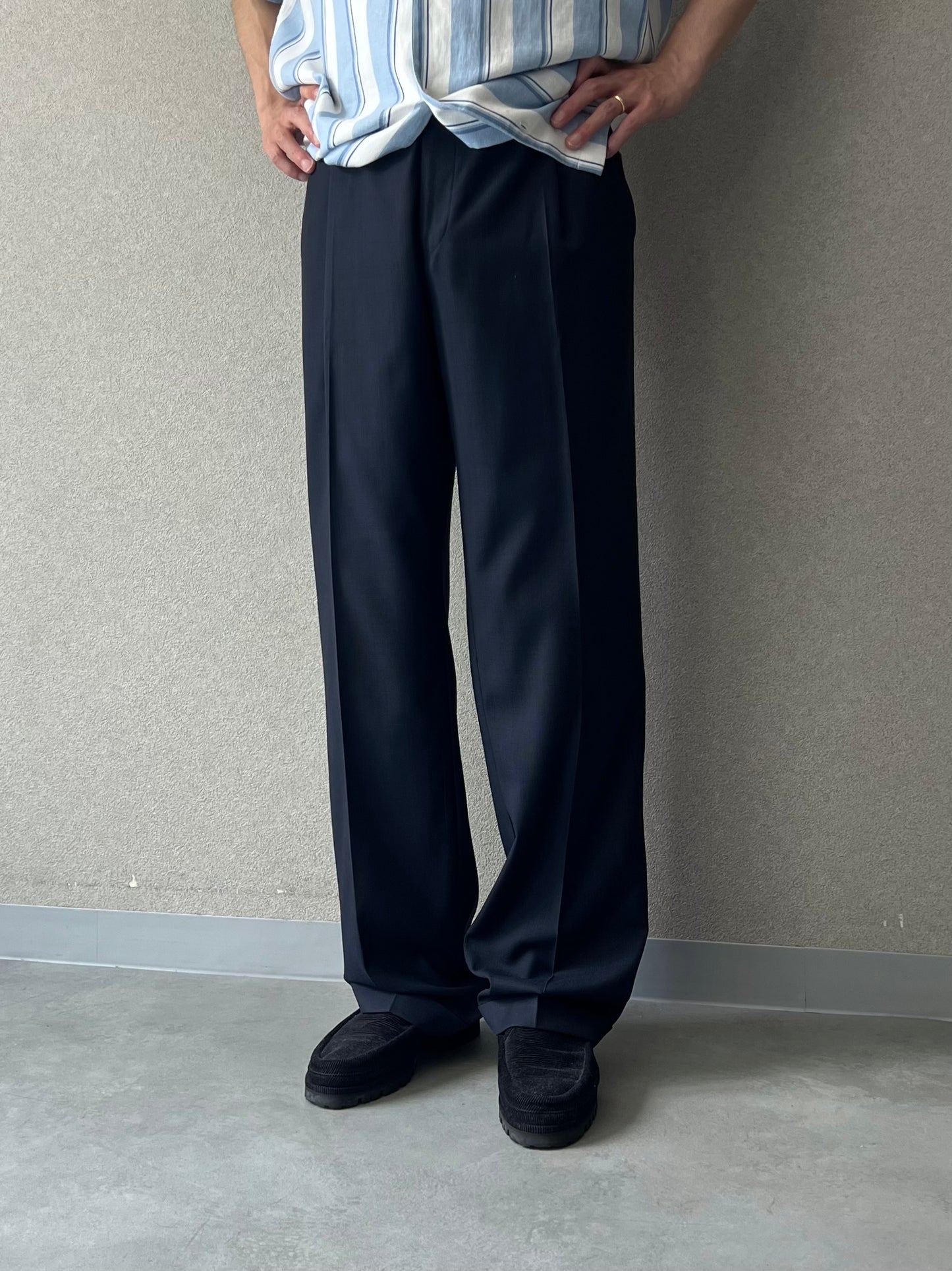 00's Loro Piana wool slacks