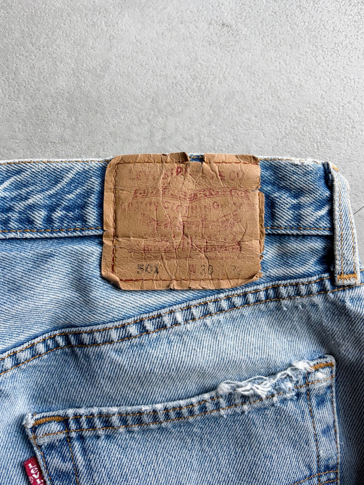 90's Levi's 501 denim pants "Made in USA"