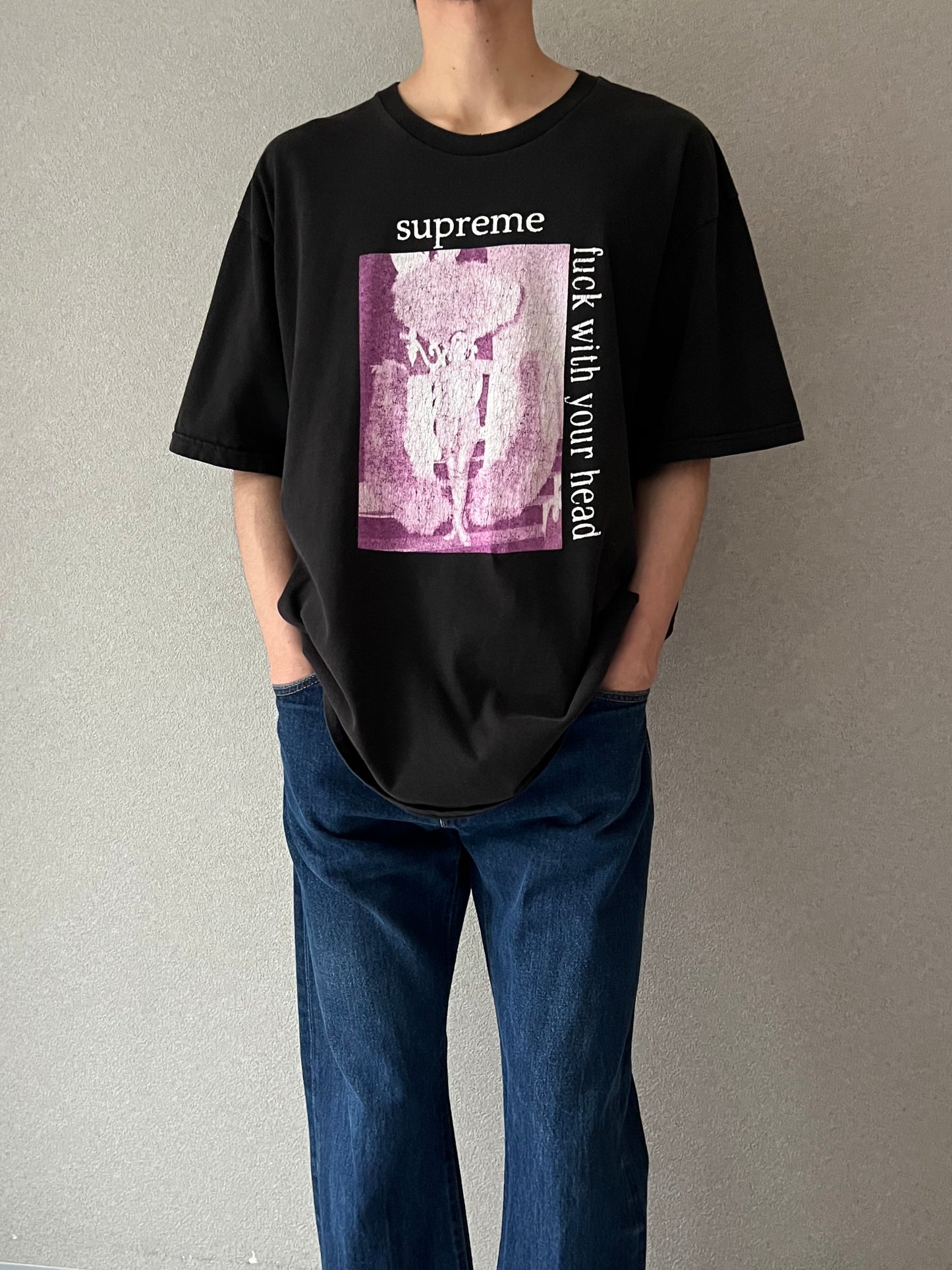 00's Supreme print t-shirt "Made in USA"