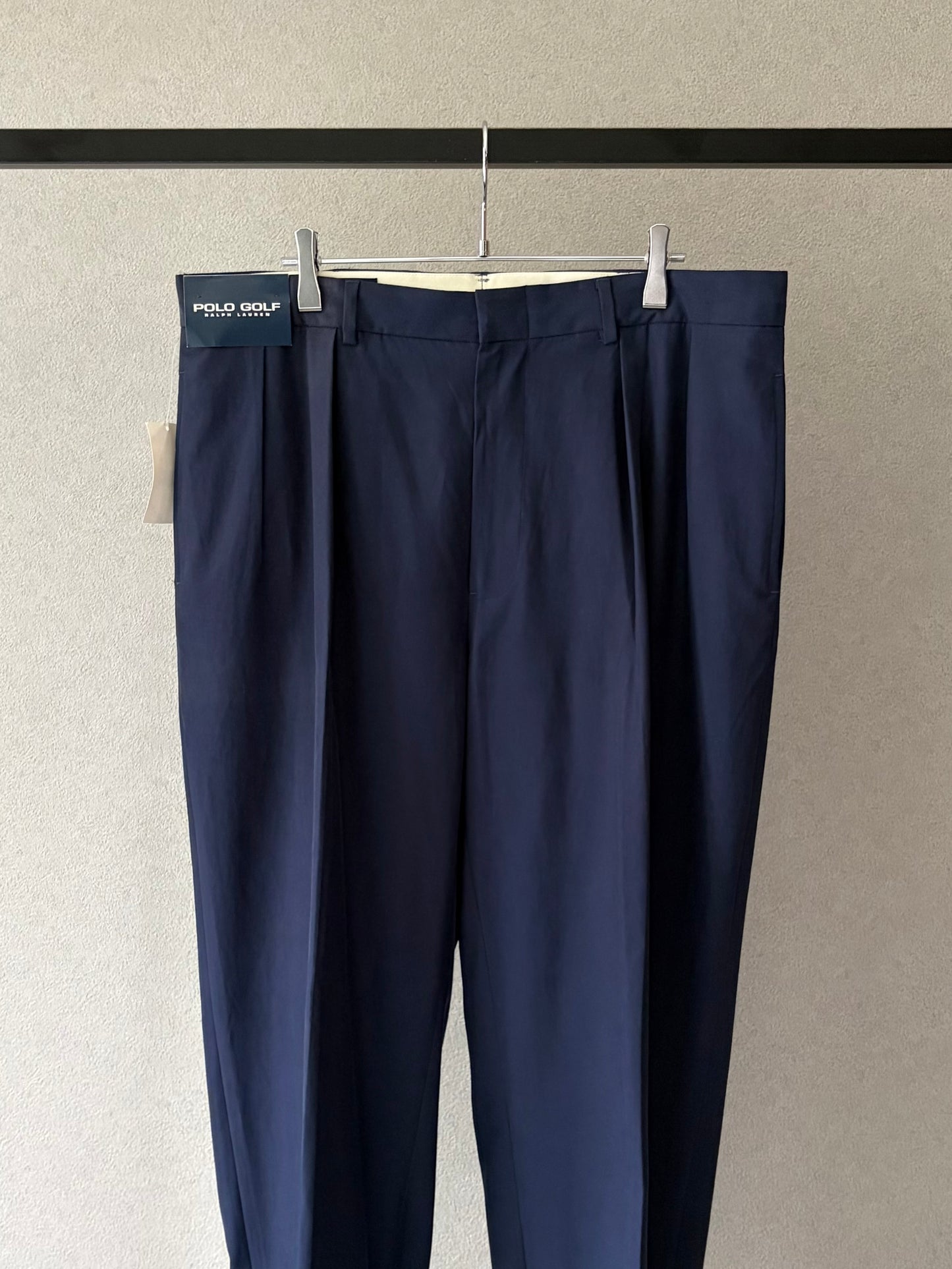 90's POLO GOLF silk×cotton slacks "DEAD STOCK"