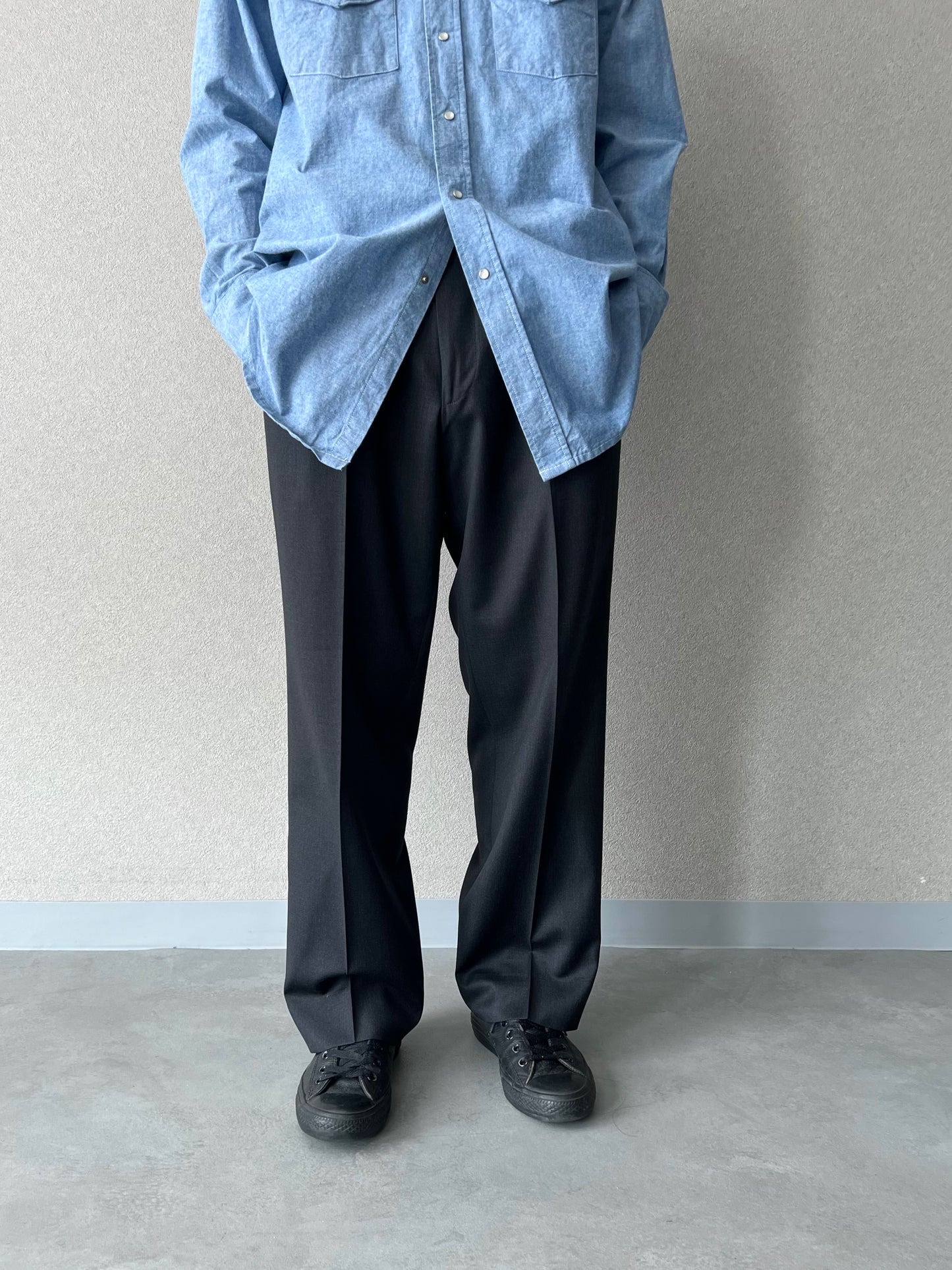 90's HUGO BOSS wool slacks "Made in USA"