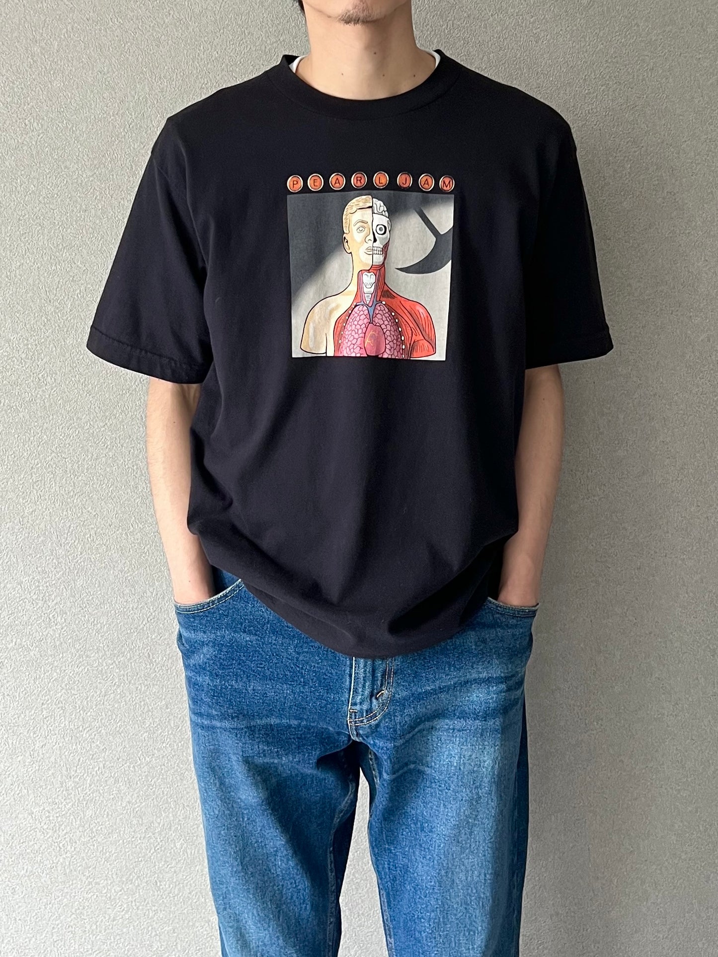 90's〜 PEARL JAM music t-shirt "Made in USA"