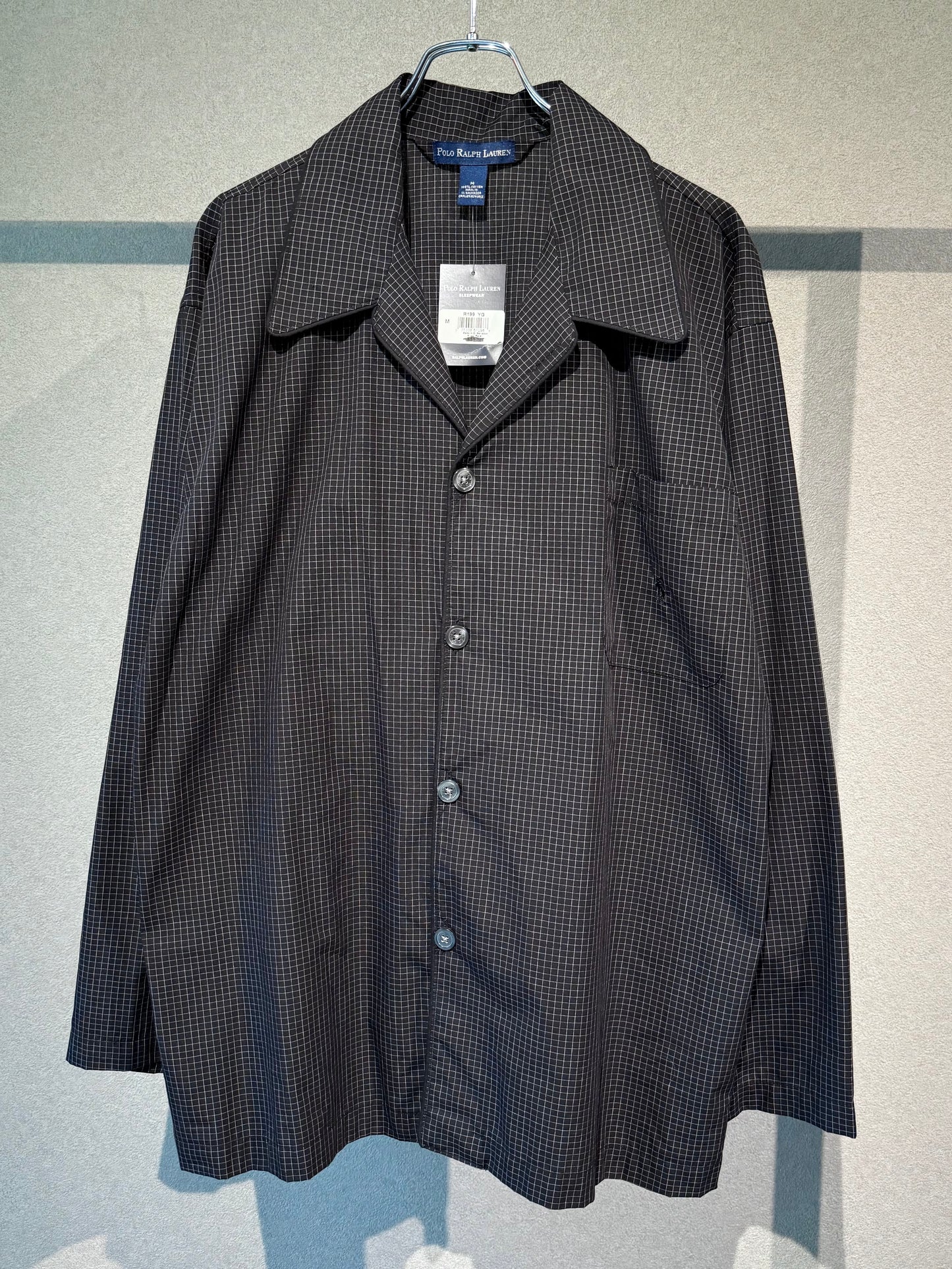 00's Polo Ralph Lauren pajama shirt "DEAD STOCK"