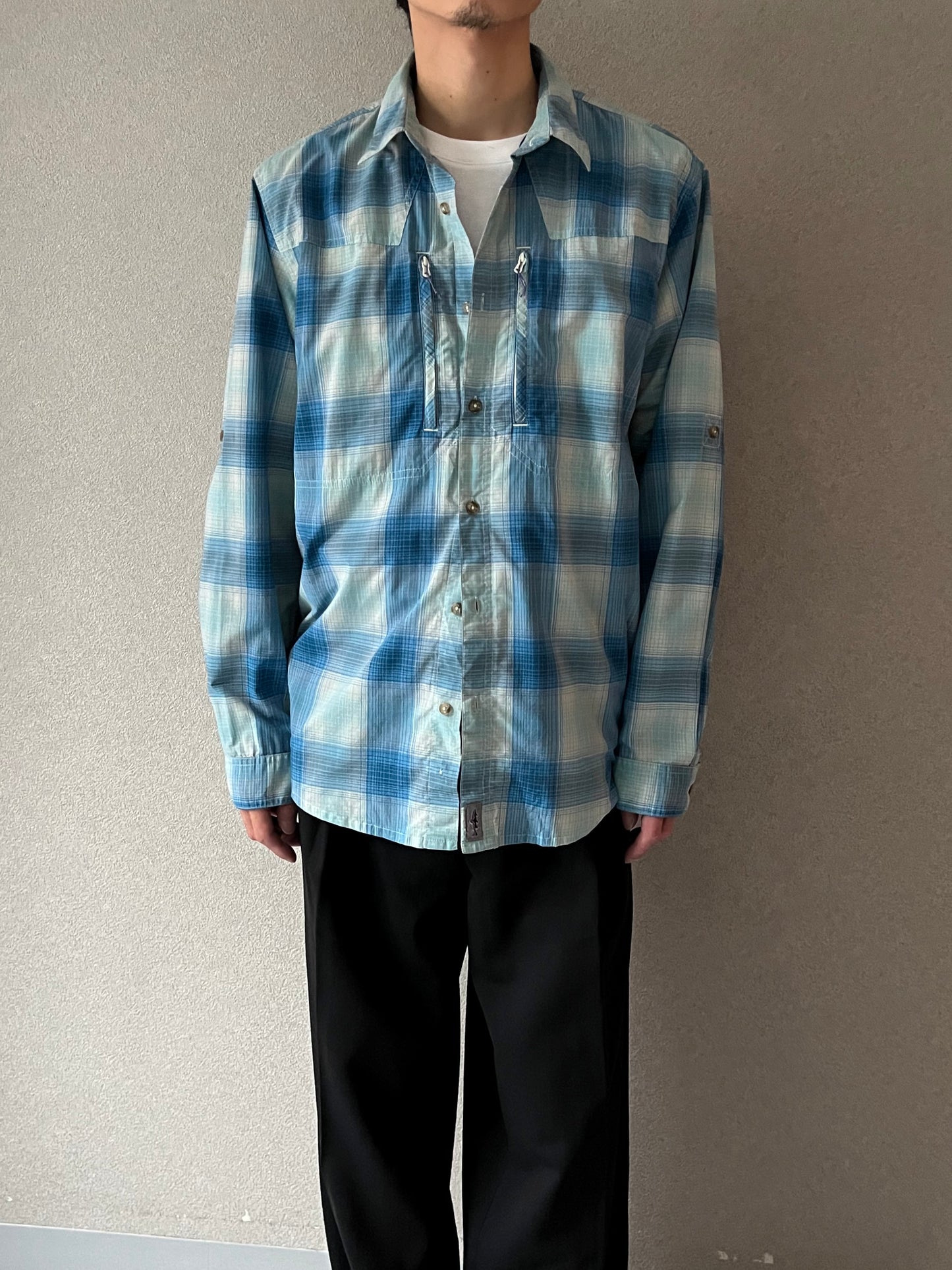 10's patagonia nylon shirt