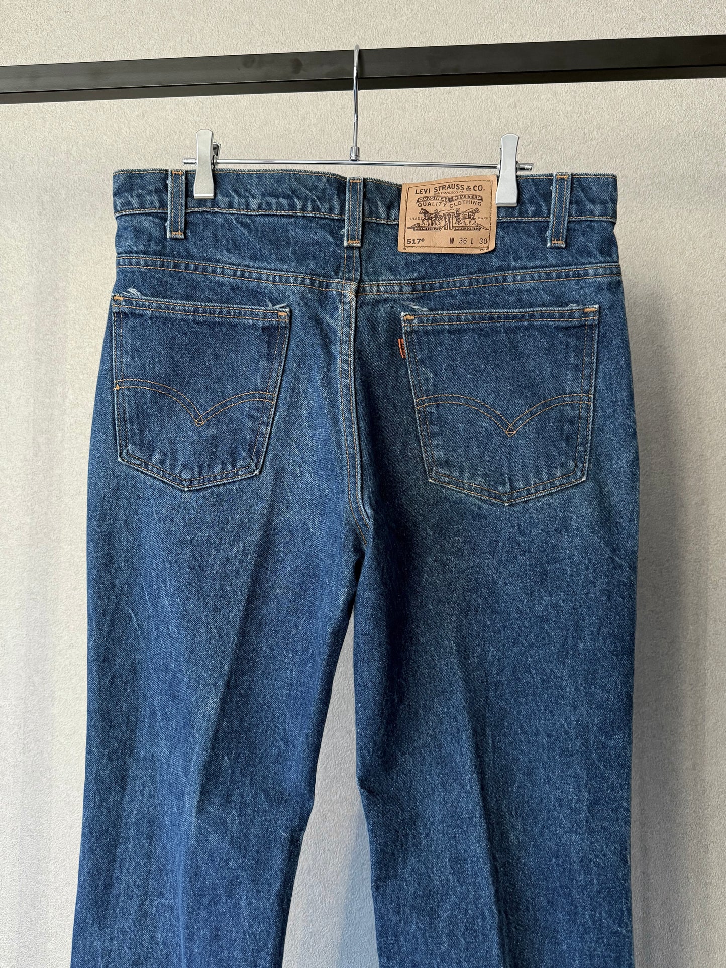 90's Levi's 517 denim pants "Made in USA"