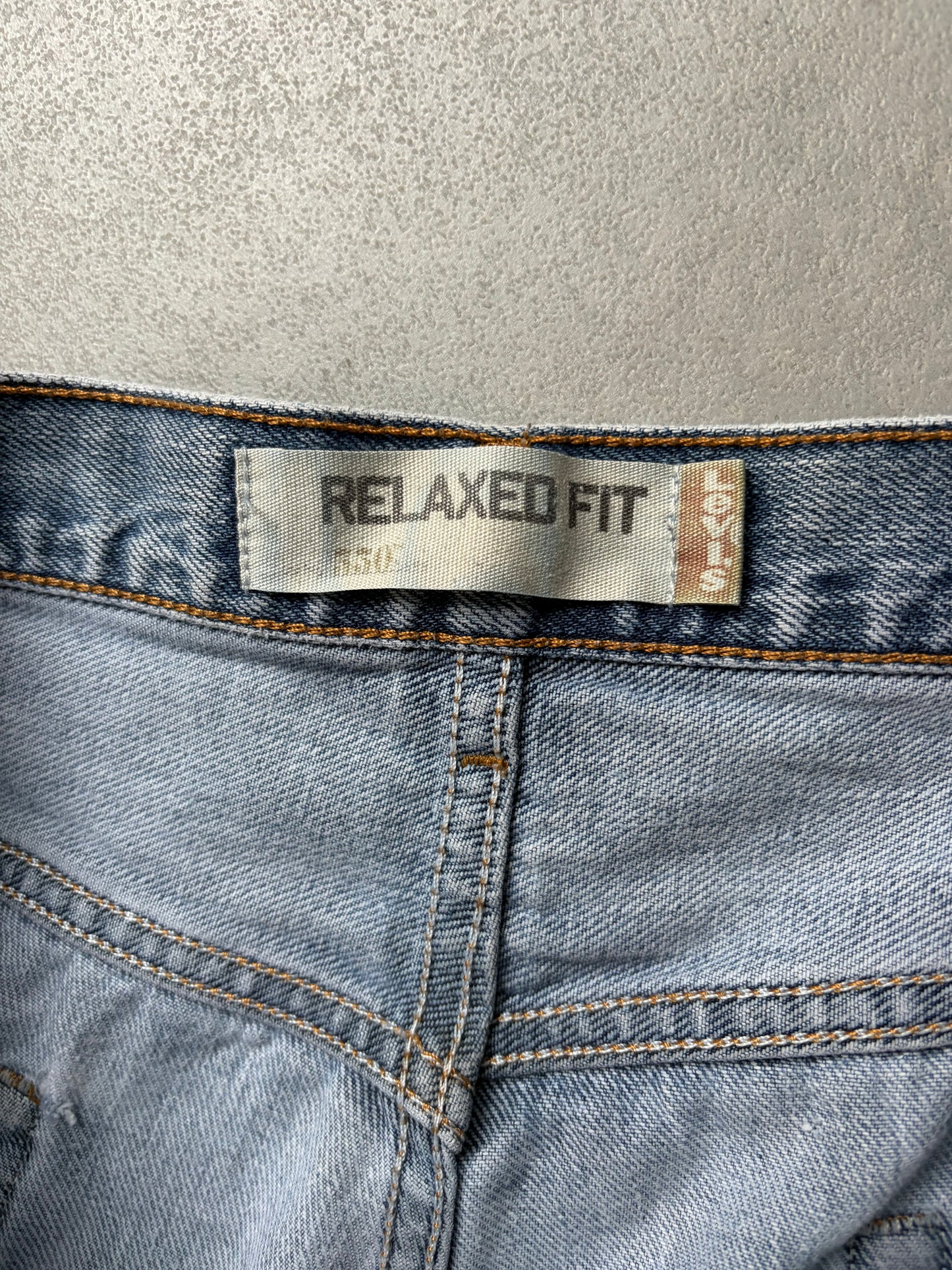 00's Levi's 550 denim pants